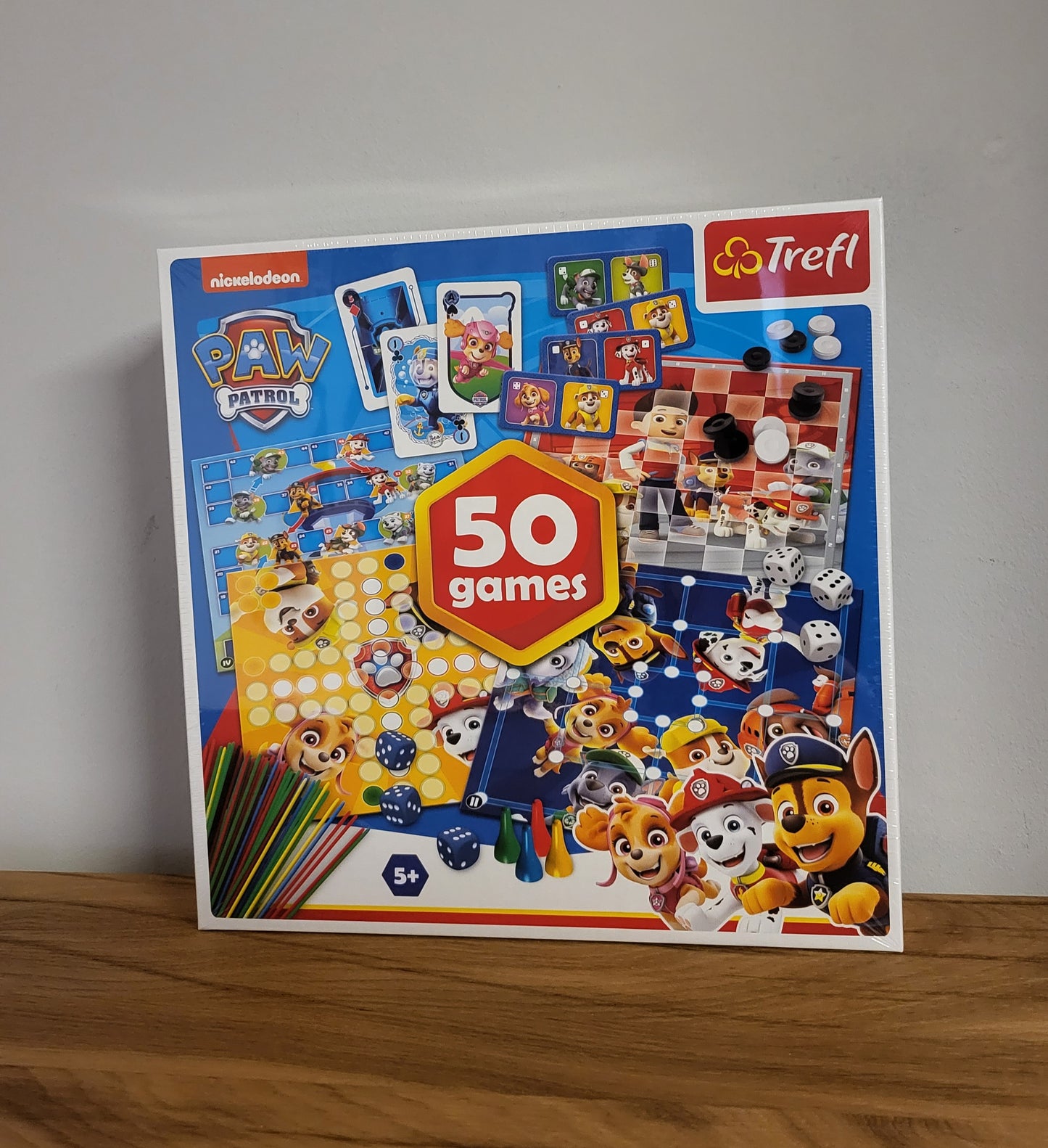 Disney/ Paw Patrol/ Peppa Pig Wutz 50 Spiele Spielesammlung Spielmöglichkeiten Brettspiel NEU