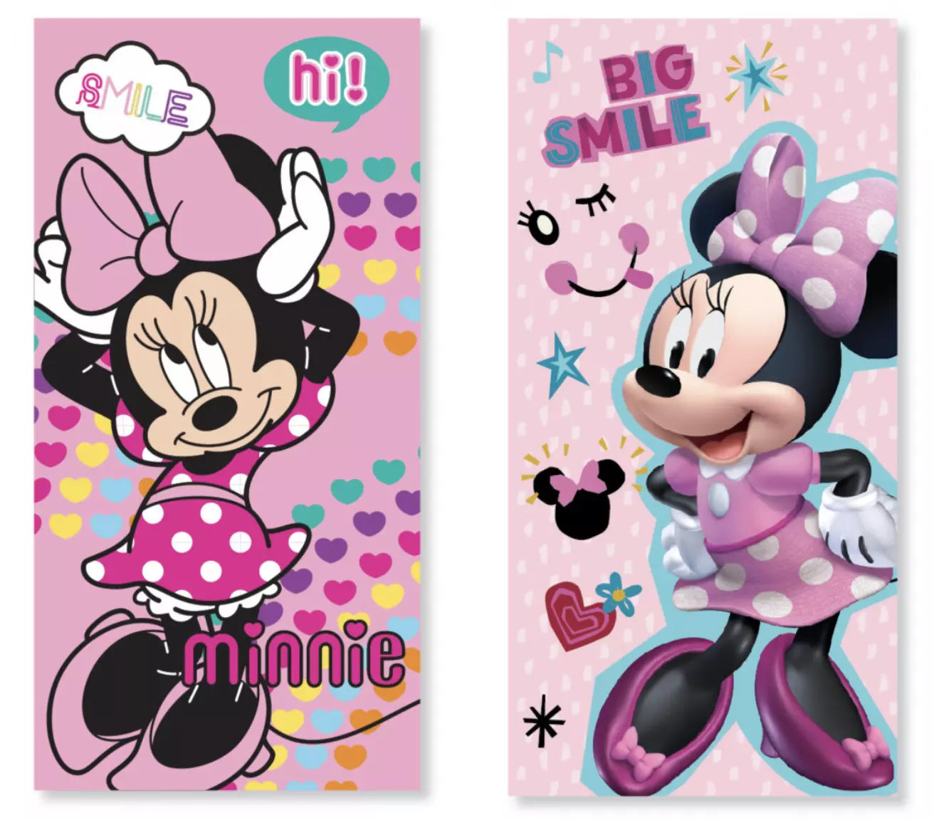 Minnie Maus Badetuch Handtuch Strandtuch XXL Badehandtuch Disney Kinder sort. NEU