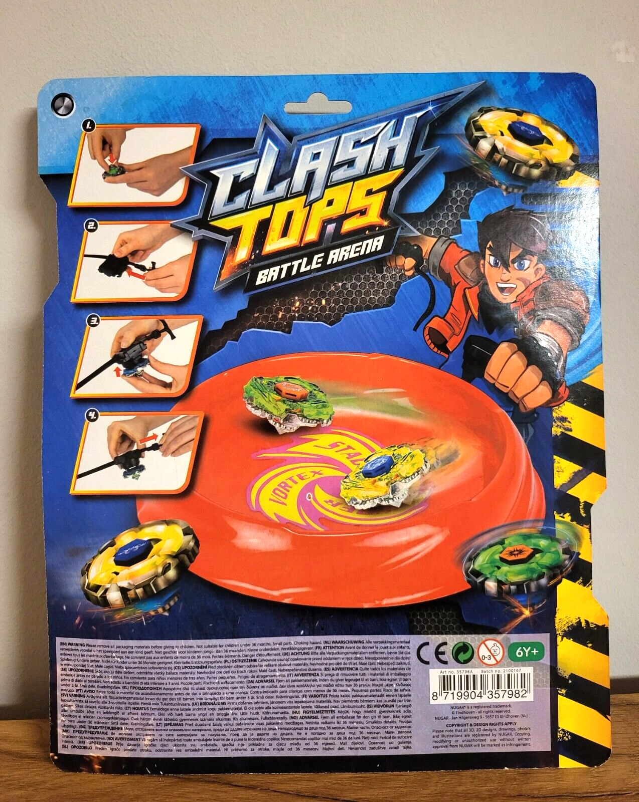 Kampfkreisel Blade Set 2 Kreisel mit Battlearena / Kampfarena robust Kinder Spielzeug sortiert NEU&OVP