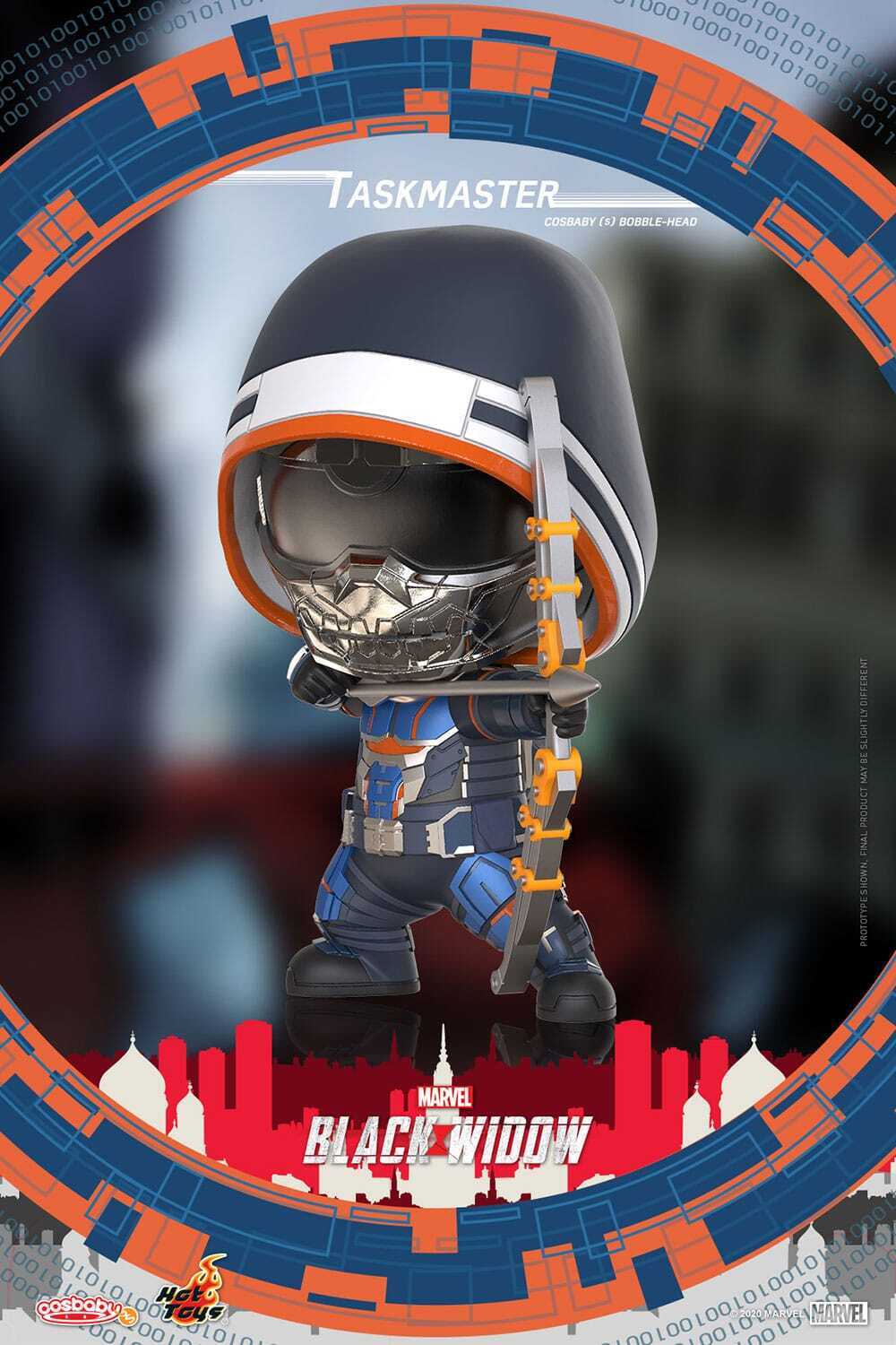 Black Widow Figur Cosbaby Minifigur Black Widow / Taskmaster ca. 10 cm