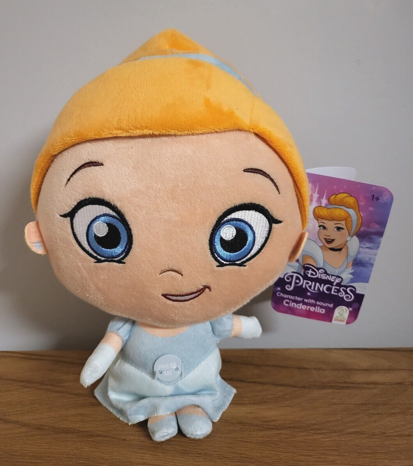 Disney Plüsch Stofftier Prinzessin Ariel/ Cinderella/ Aurora /Schneewittchen SOUND ca.25 cm