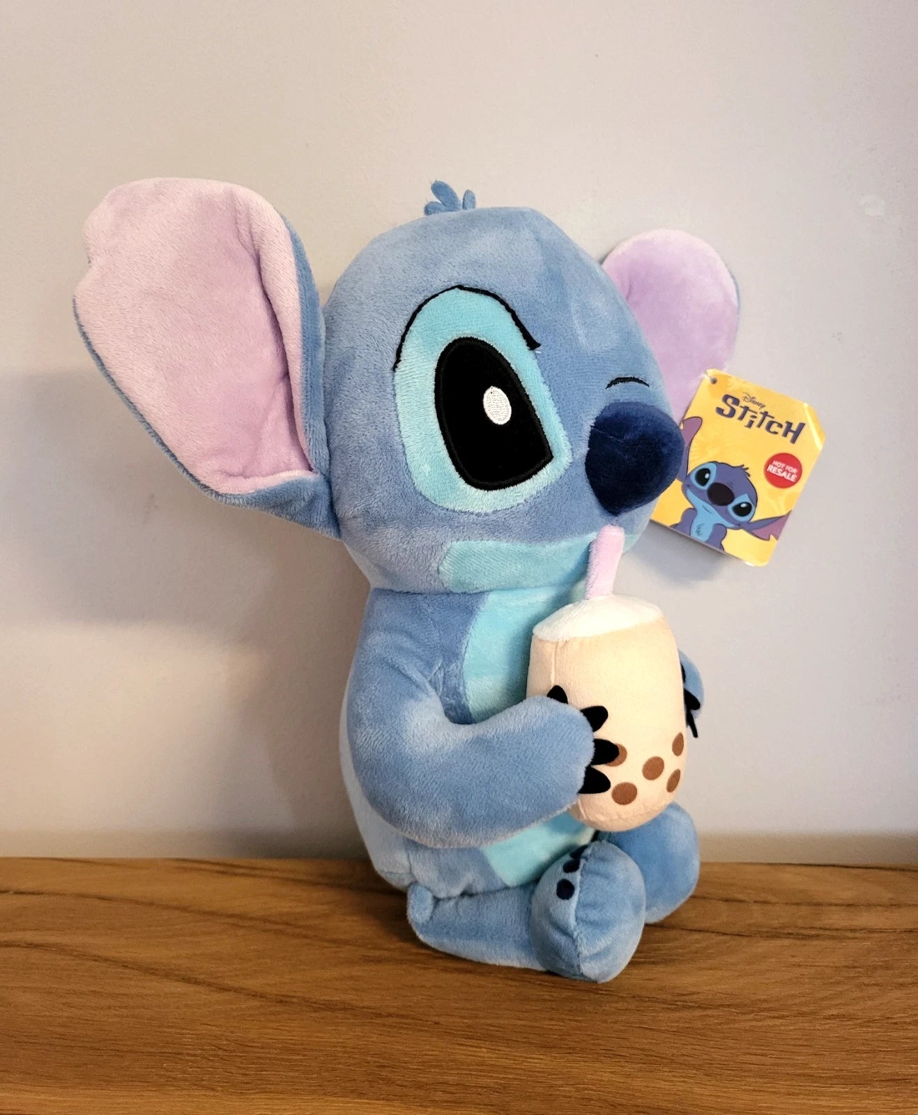 Disney Stitch mit Bubble Tee Plüsch Merch Stofftier Plüschtier Kuscheltier NEU