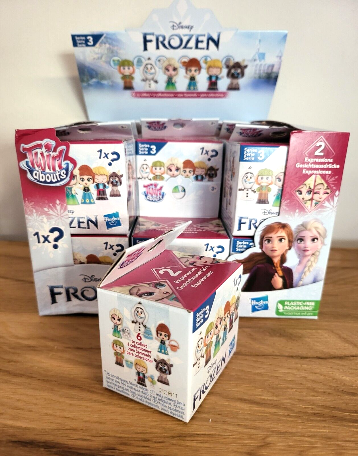 Disney Frozen Twirl About Figur Kinder Blindbag Sammelfigur Elsa Anna Olaf NEU