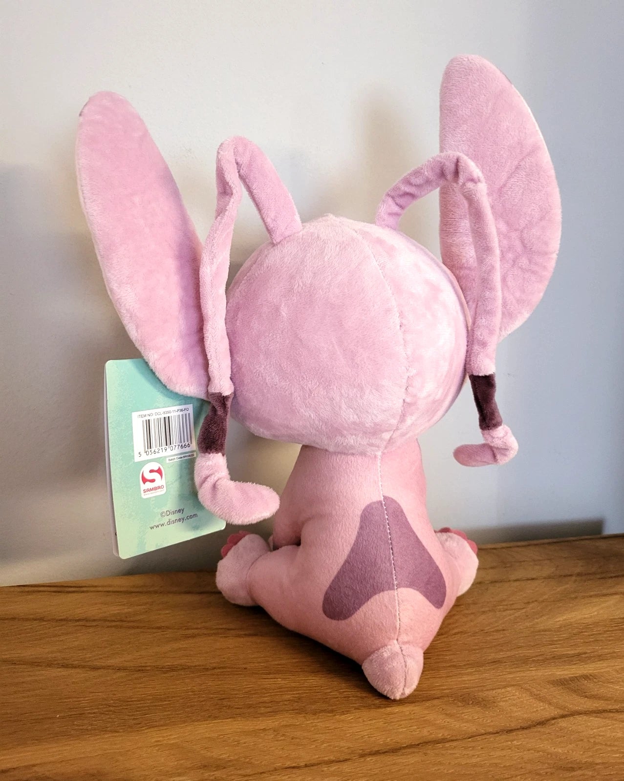 Disney Engel Angel Plüsch Stofftier Plüschtier Kuscheltier Merch Lilo&Stitch mit SOUND NEU