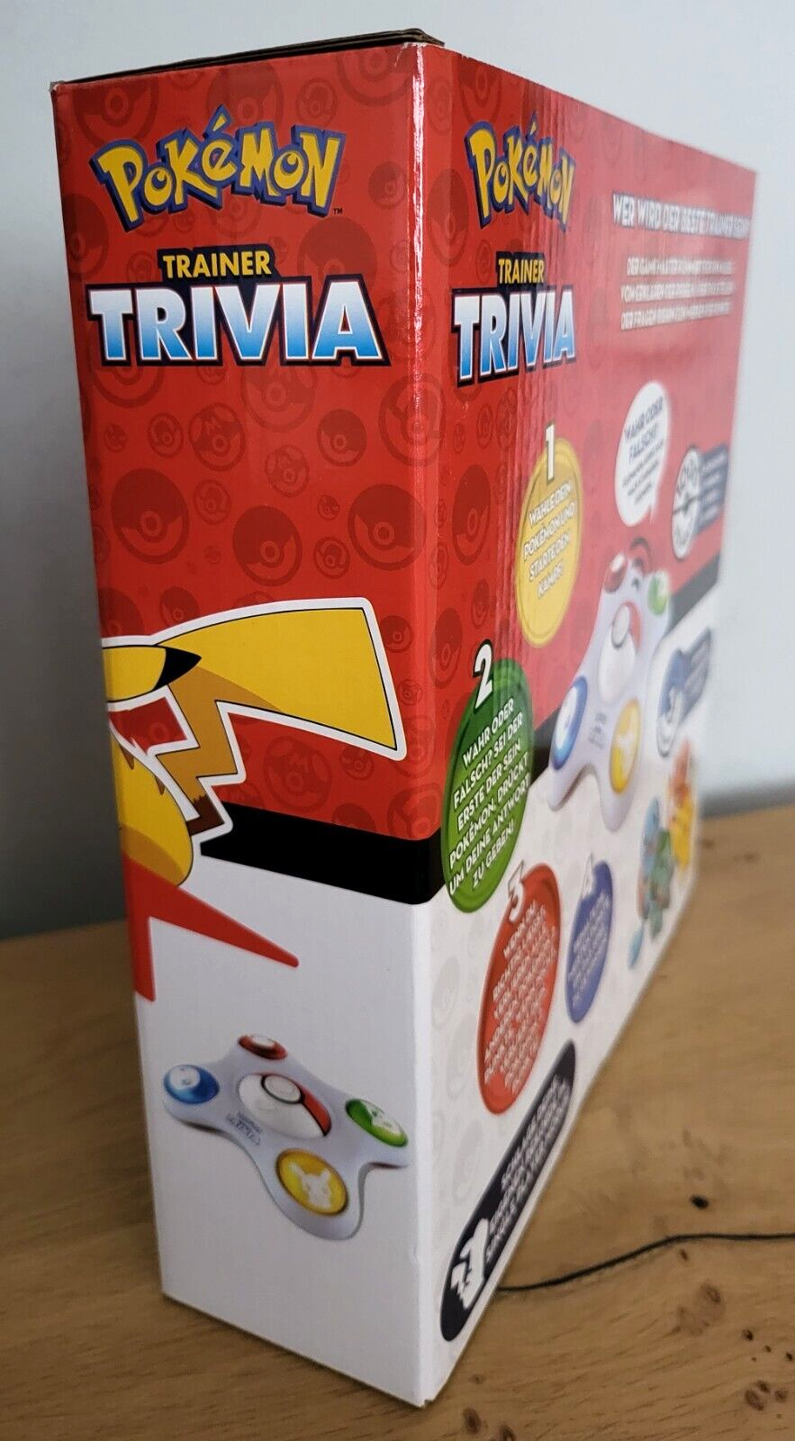 Pokemon Trainer Trivia Wissensspiel 1000 Fragen Spiel Deutsch NEU & OVP