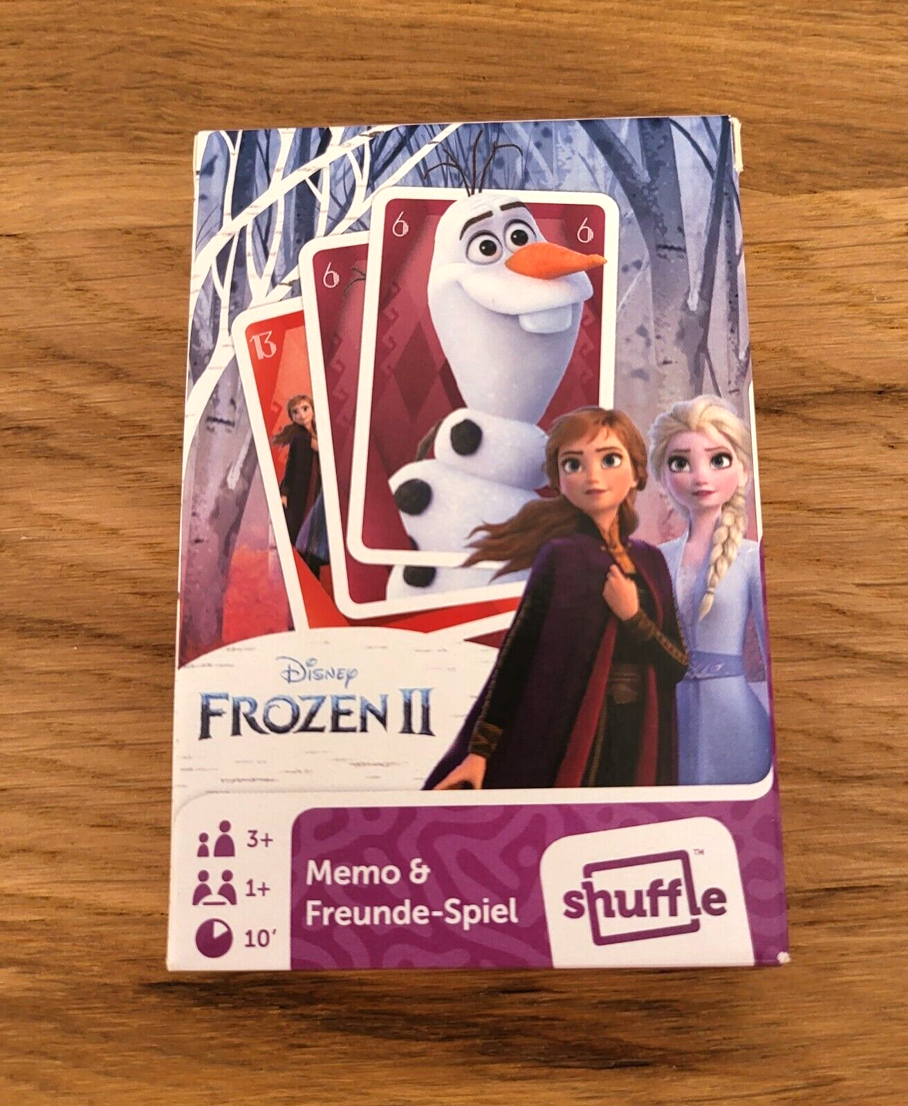 Disney Frozen II Memo & Freunde-Spiel Shuffle Kinder Kartenspiel Eiskönigin NEU