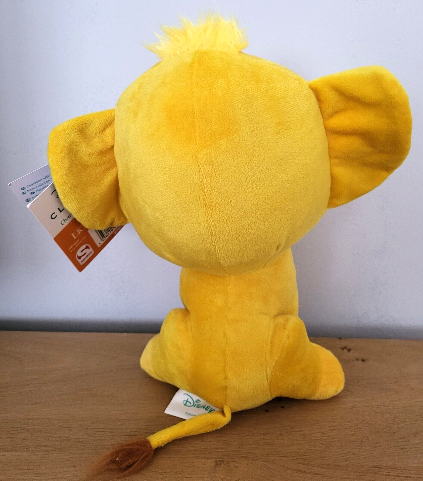 Disney Simba Plüschtier König der Löwen Lion King Stofftier Kuscheltier mit Sound NEU 28cm