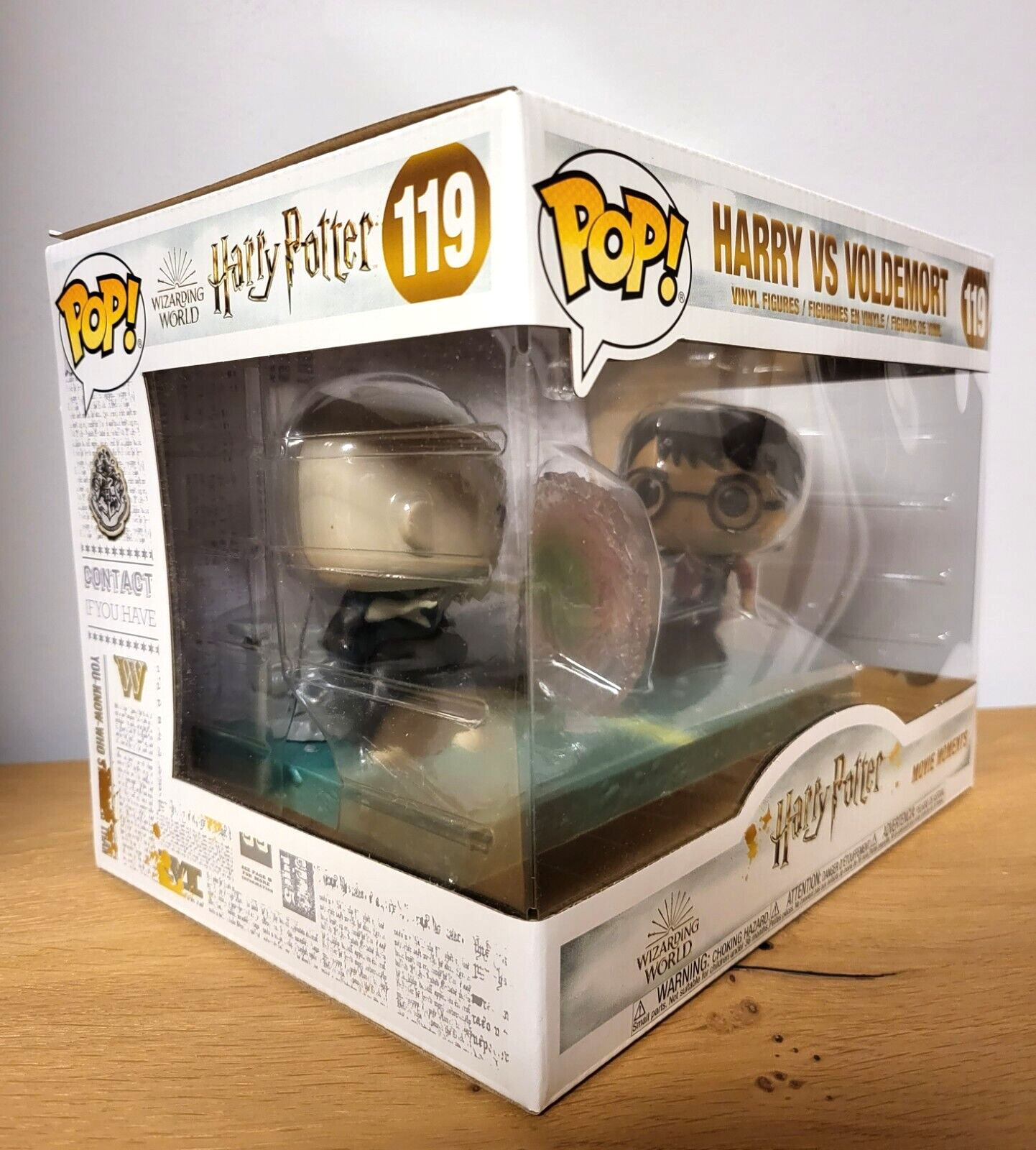 Harry Potter POP Vinyl Figur Harry vs.Voldemort #119 Funko Movie Moments NEU&OVP
