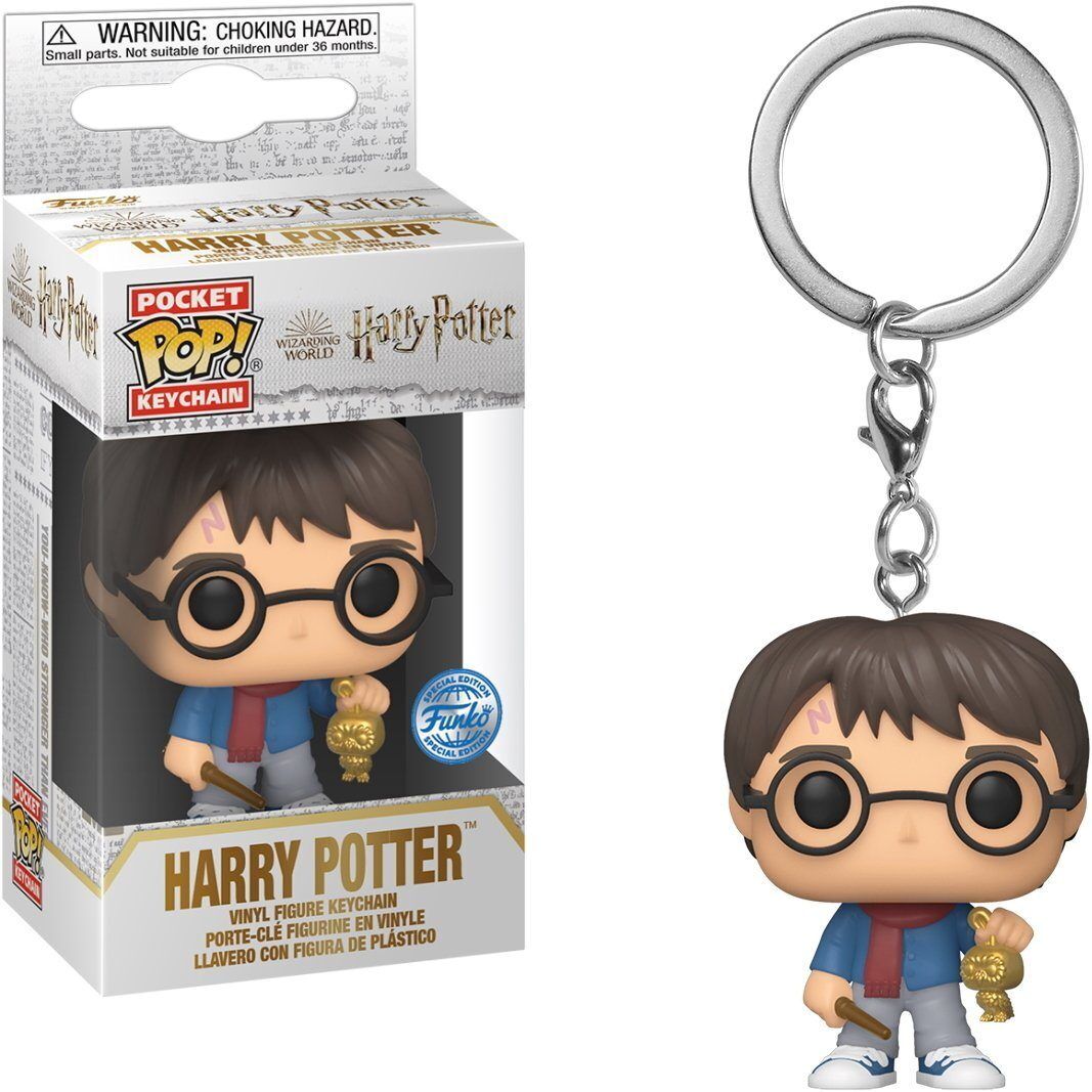 Harry Potter POP Schlüsselanhänger Sonderedition 3fach: Harry / Hermine /Hagrid NEU & OVP