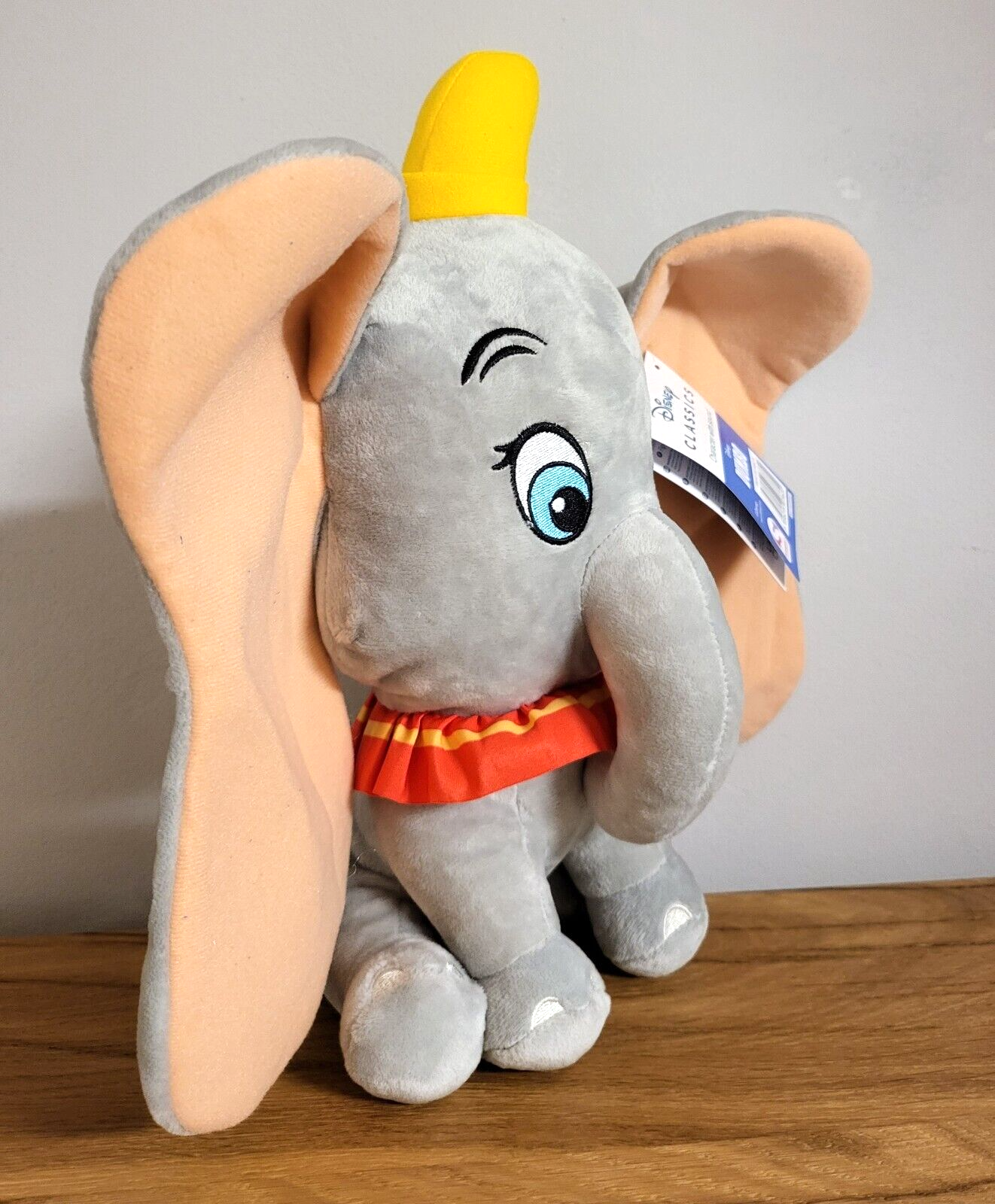 Disney Plüschtier Stofftier Dumbo Figur Kuscheltier Baby 32cm mit SOUND/TON NEU