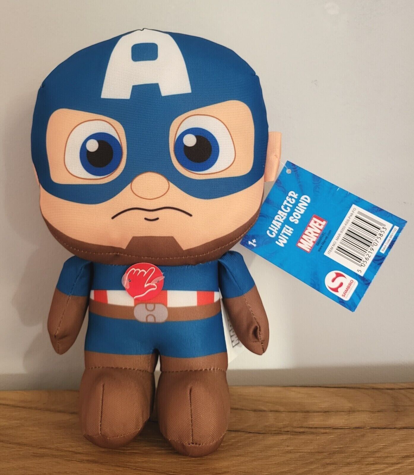 Disney Plüsch Stofftier Marvel Iron man/Spiderman/Hulk/Captain America mit SOUND ca.28 cm