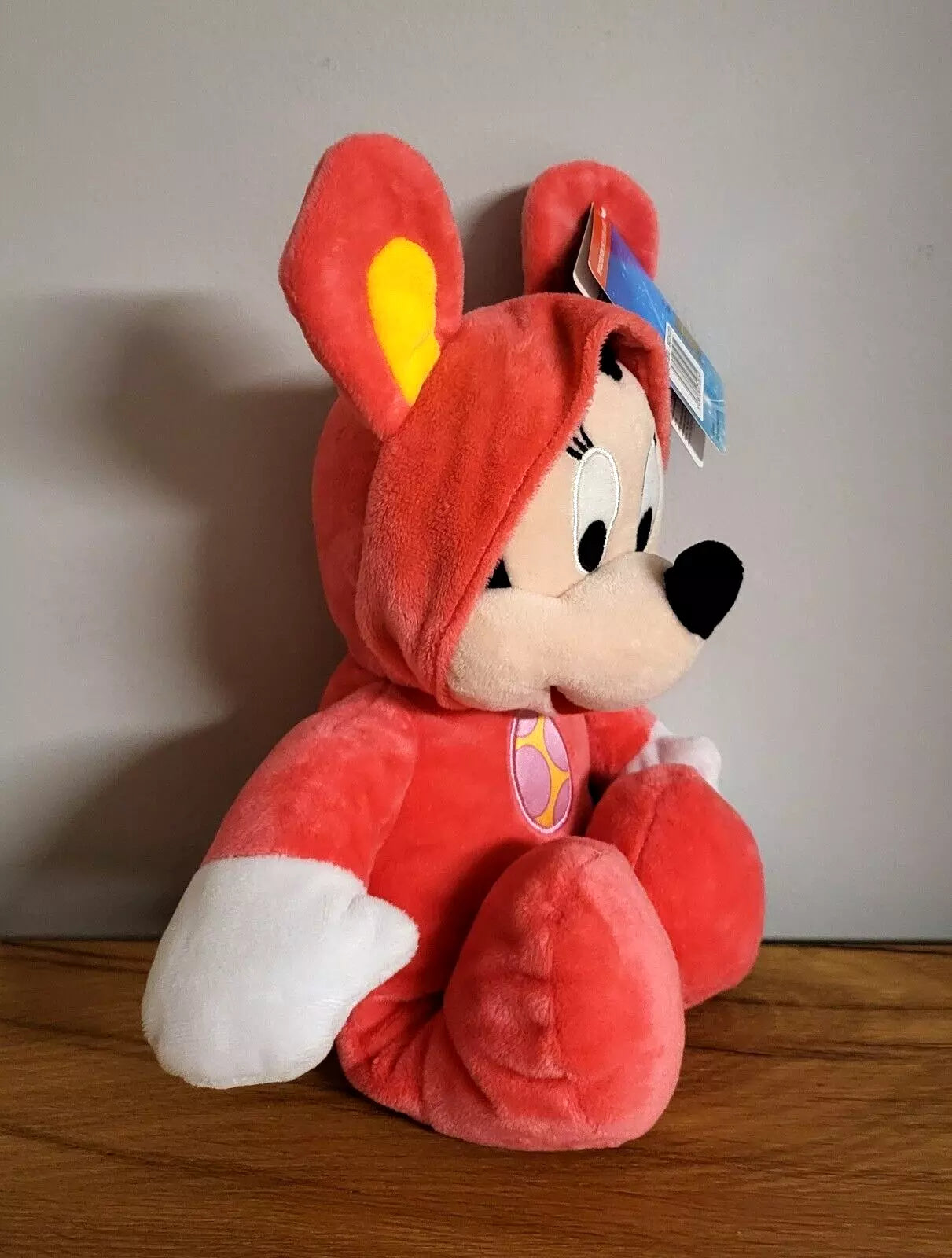 Disney Plüsch Stofftier Kuscheltier Minnie Maus Pyjama Party im Strampler im Schlafanzug NEU