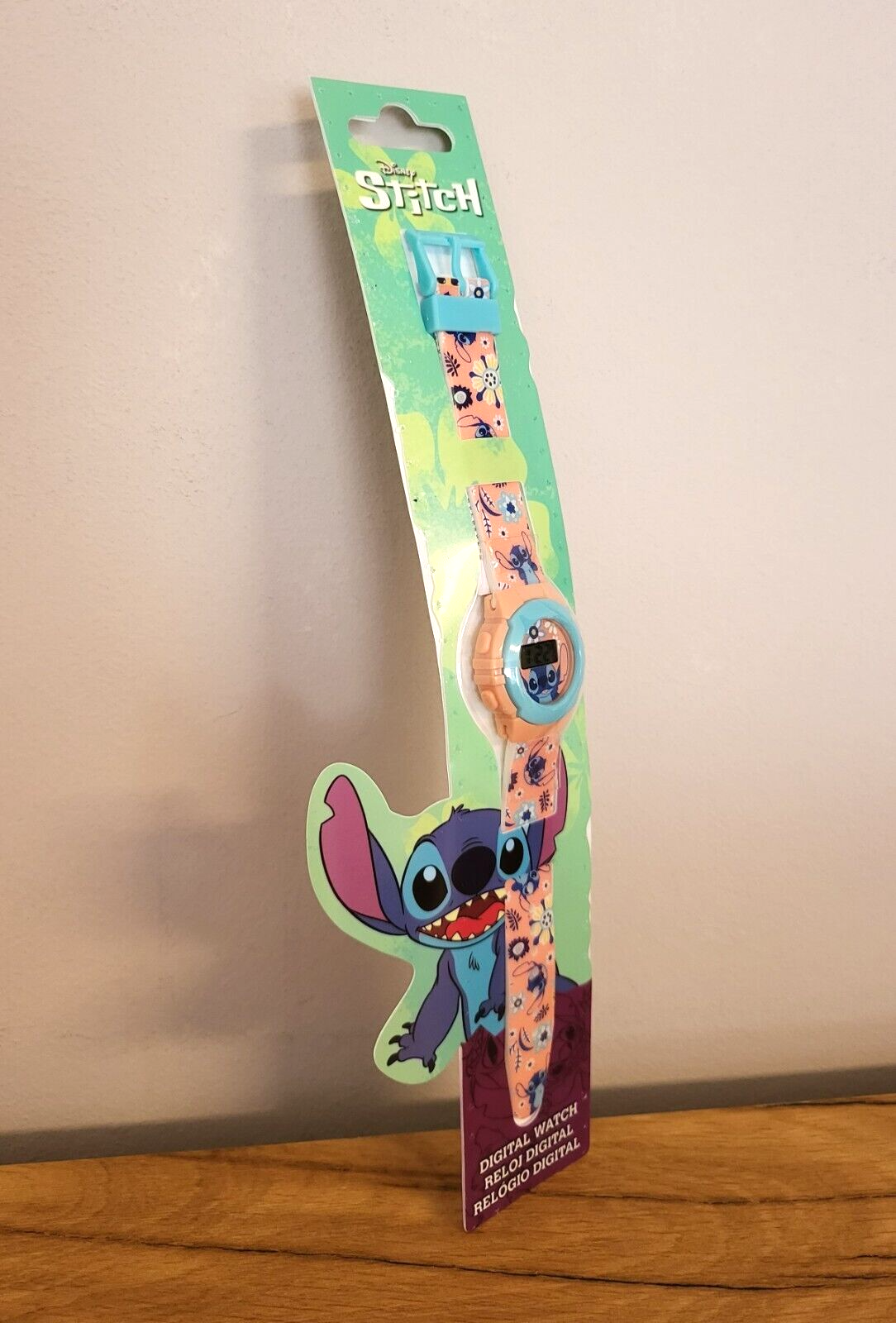 Disney Lilo & Stitch Kinderuhr Digitaluhr schlanke Armbanduhr Uhr Spiel NEU&OVP