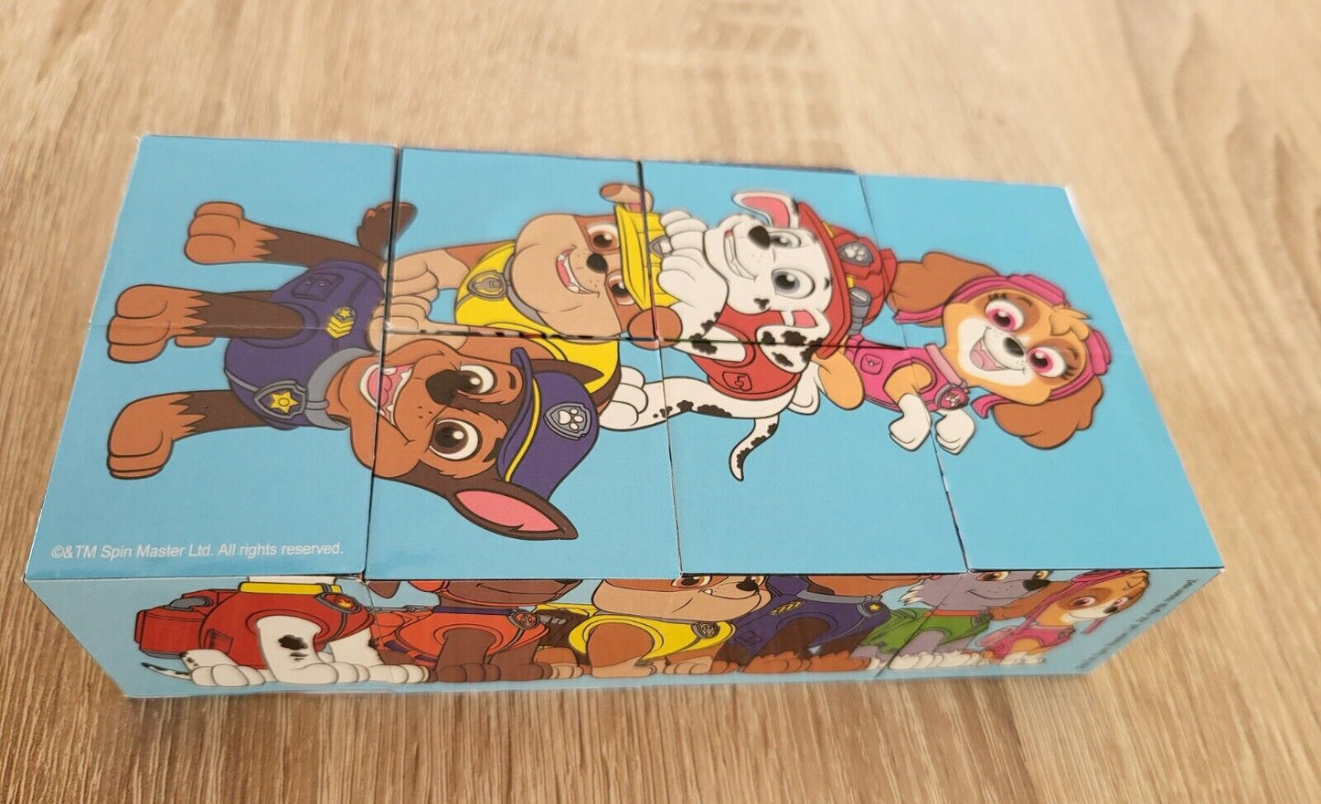 Nickelodeon Paw Patrol Würfelpuzzle 4Teile Fitget Block Puzzle Spielzeug NEU&OVP