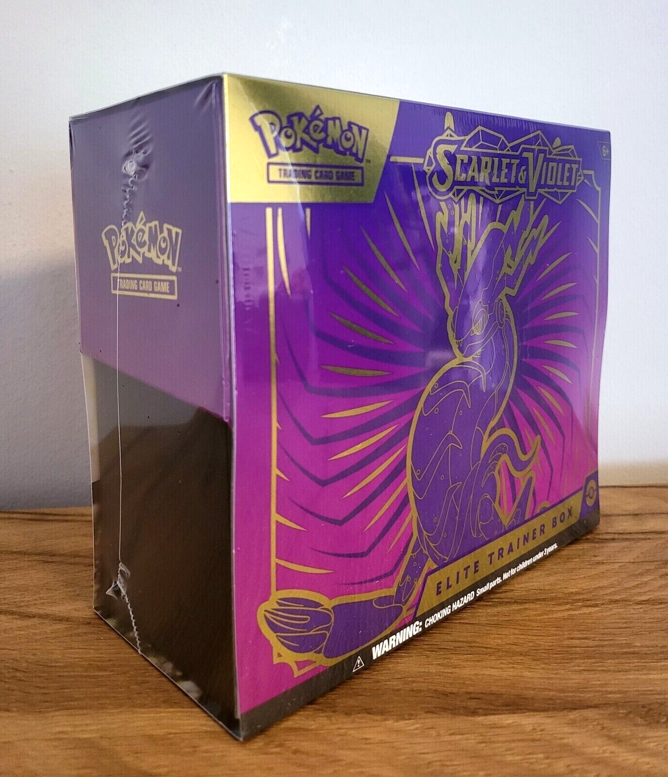 Pokemon Karmesin & Purpur ETB Miraidon Top Trainer Box Booster EN NEU & OVP 2023