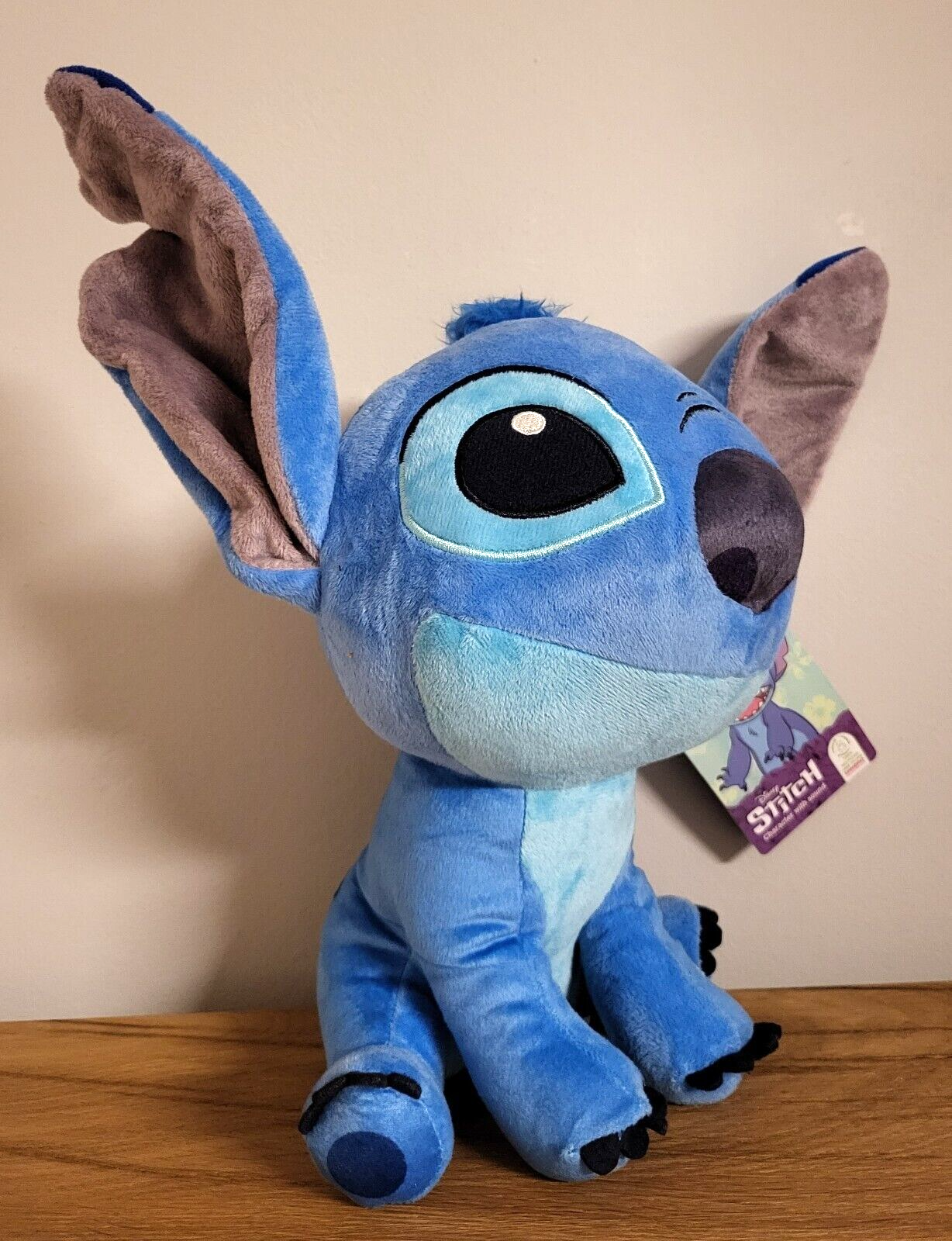 Disney Plüschtier Stofftier Lilo & Stitch Kuscheltier Stitch ca. 30cm mit SOUND/TON NEU