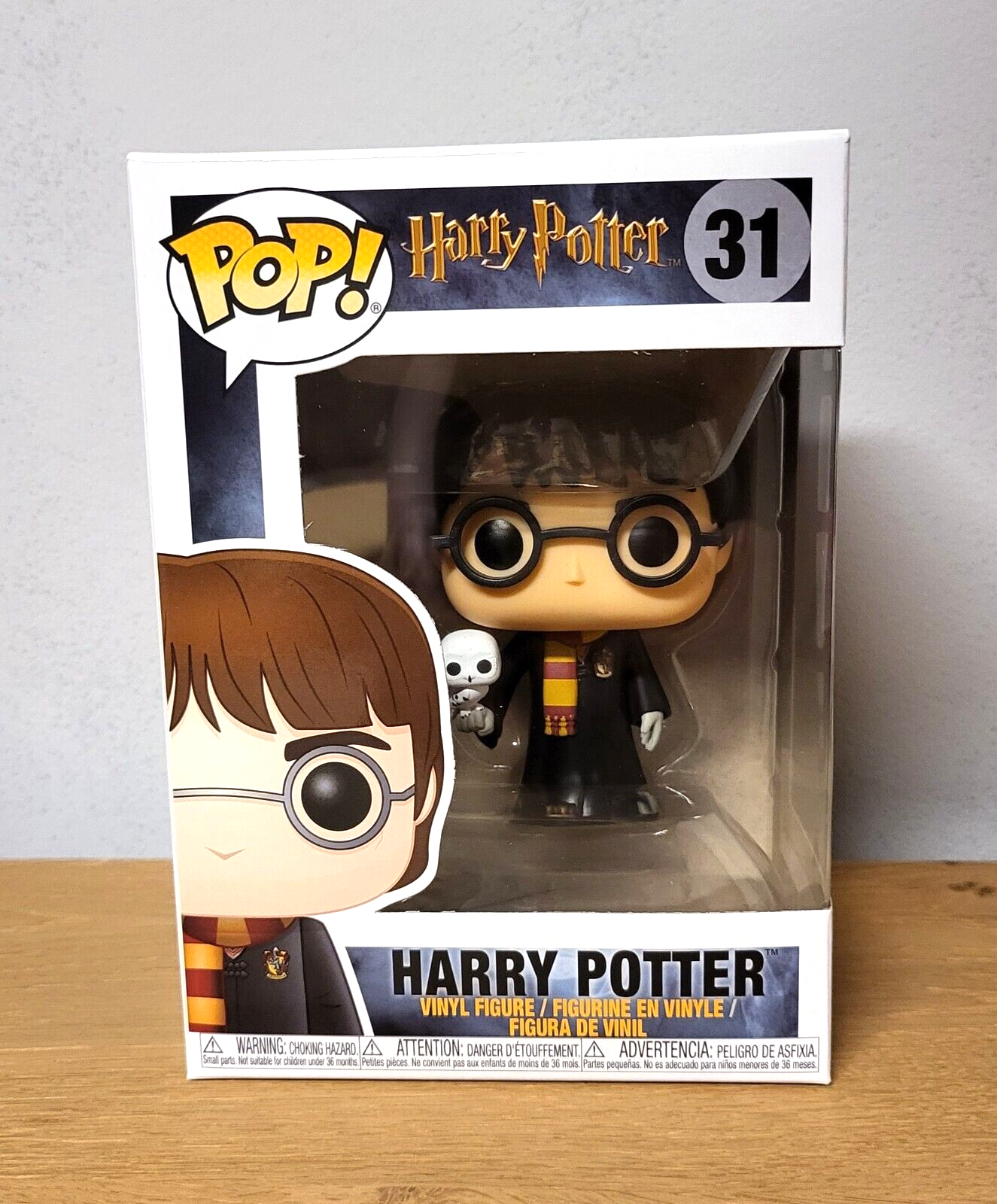 Harry Potter Funko POP! Figur Harry with Hedwig #31 Vinylfigur Sammeln NEU & OVP