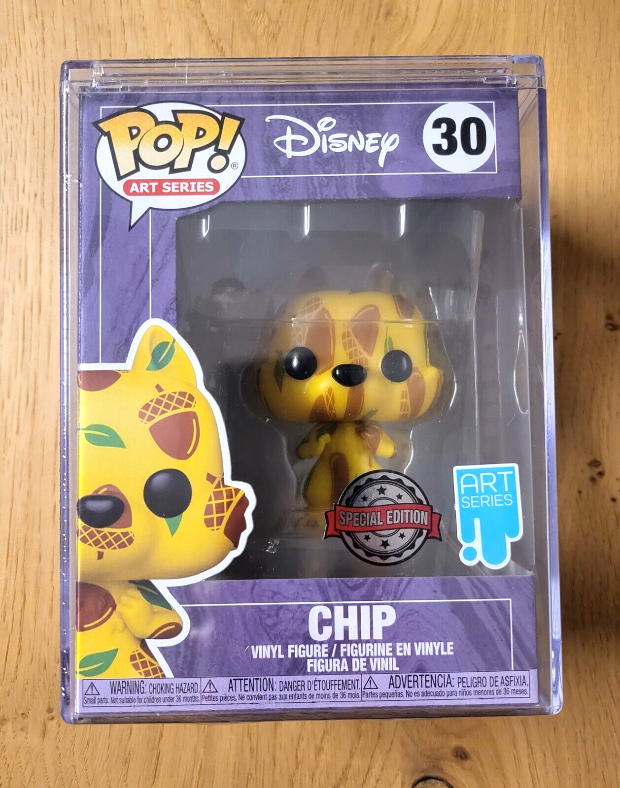 POP! Disney Chip Special Edition/Sonderedition Art Series Funko inkl.Hardcase #30 NEU&OVP