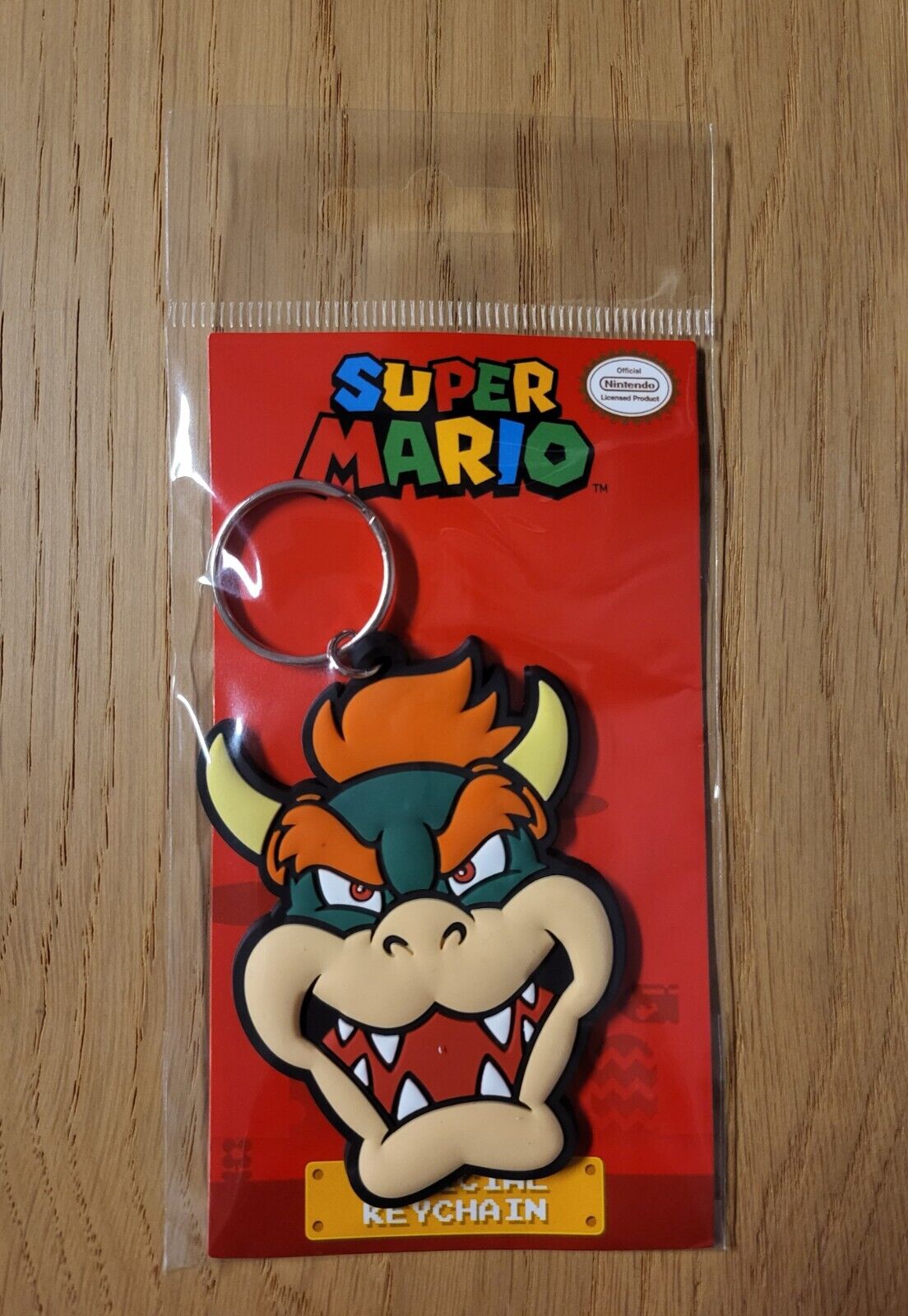 Schlüsselanhänger Super Mario Spiel Bowser Peach Yoshi Toad Geschenk Kinder 6Fach sortiert NEU & OVP
