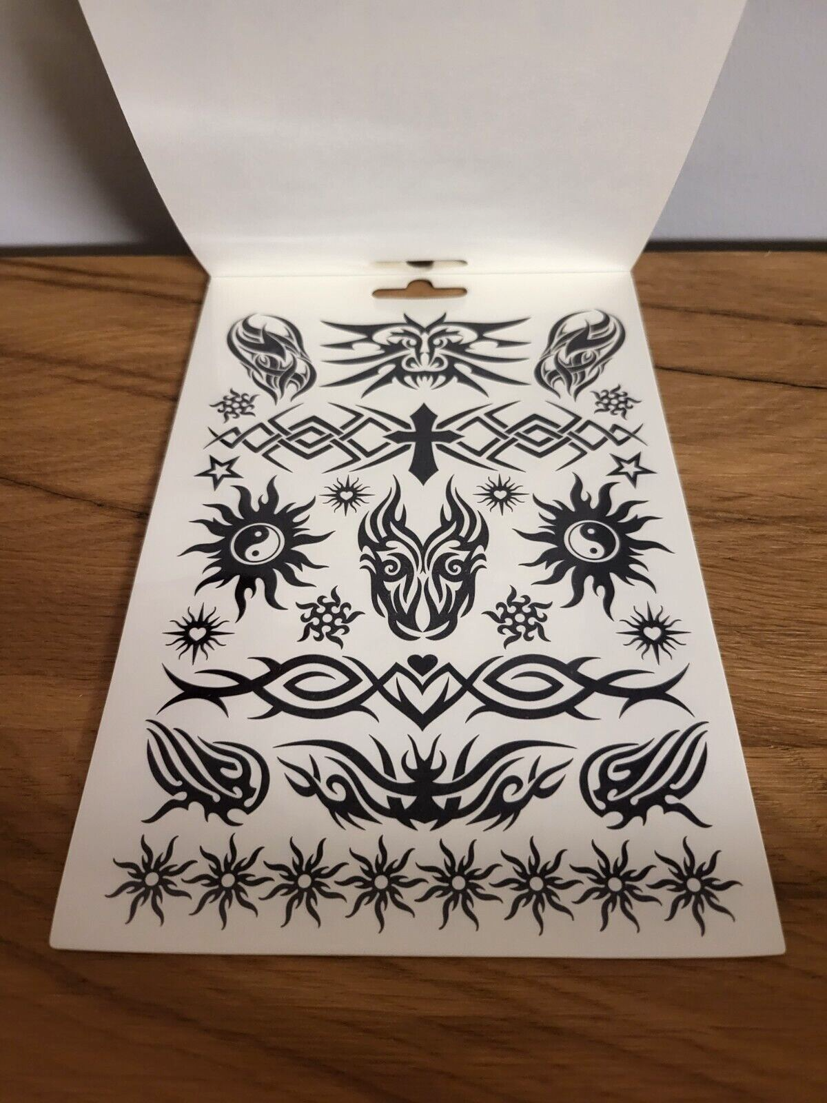 Tattoo Stickerbuch Kinder Spielzeug Sticker 280St. 6fach sortiert ca.12,5x18,5cm