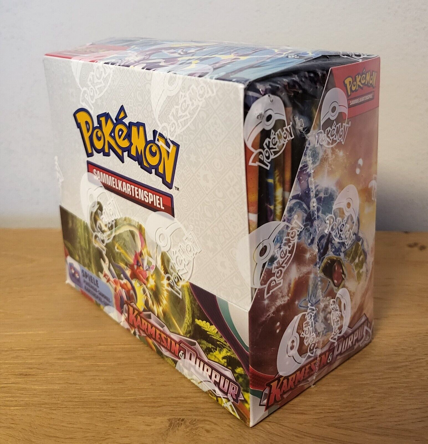 Pokemon Karmesin & Purpur 36er Booster Display DEUTSCH NEU & OVP Sealed TCG 2023