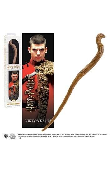 Harry Potter PVC Zauberstab Replik Viktor Krum ca. 30cm Lizenzprodukt