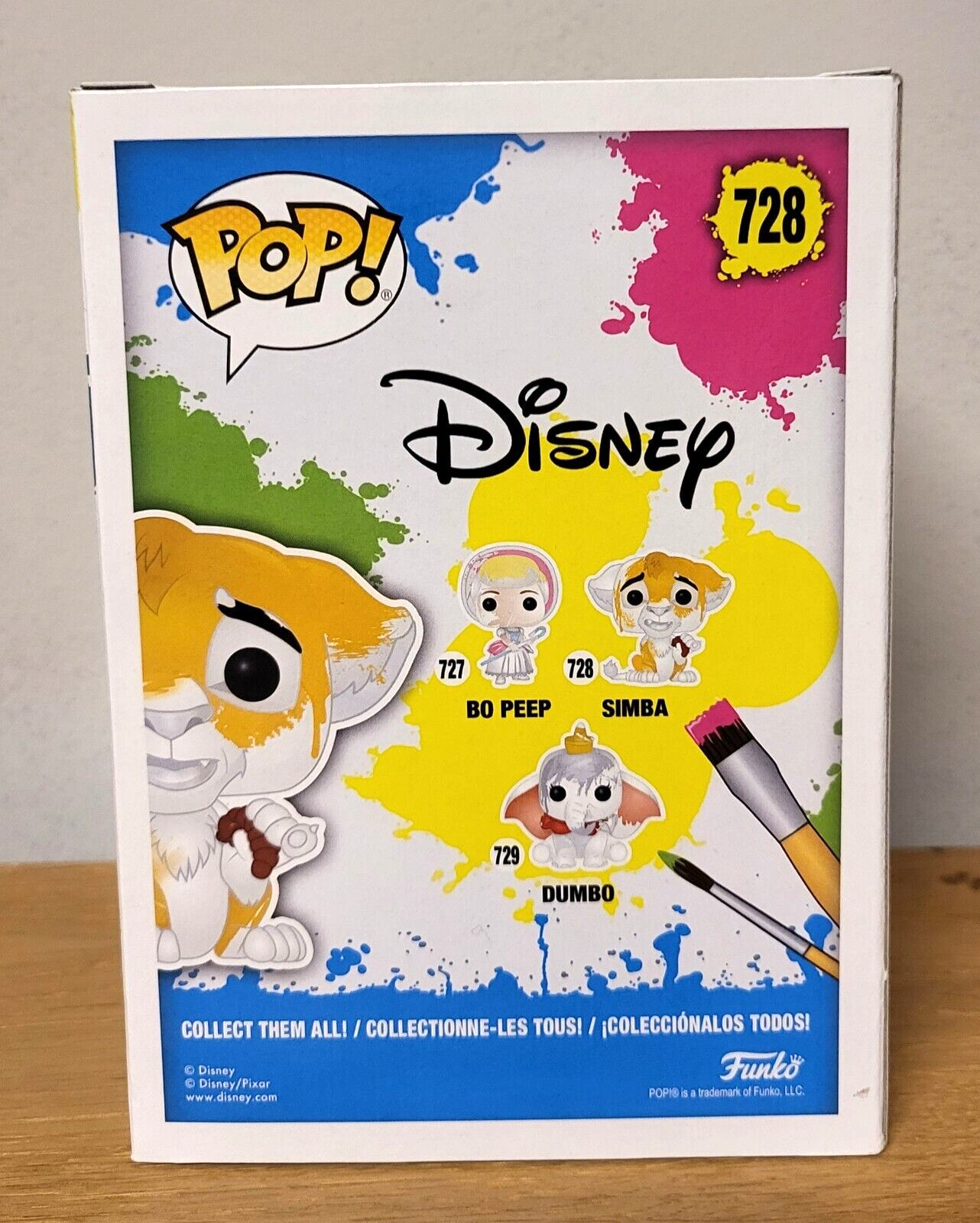 POP! Disney König der Löwen Simba Special/Sonderedition DIY Vinyl Funko #728 NEU