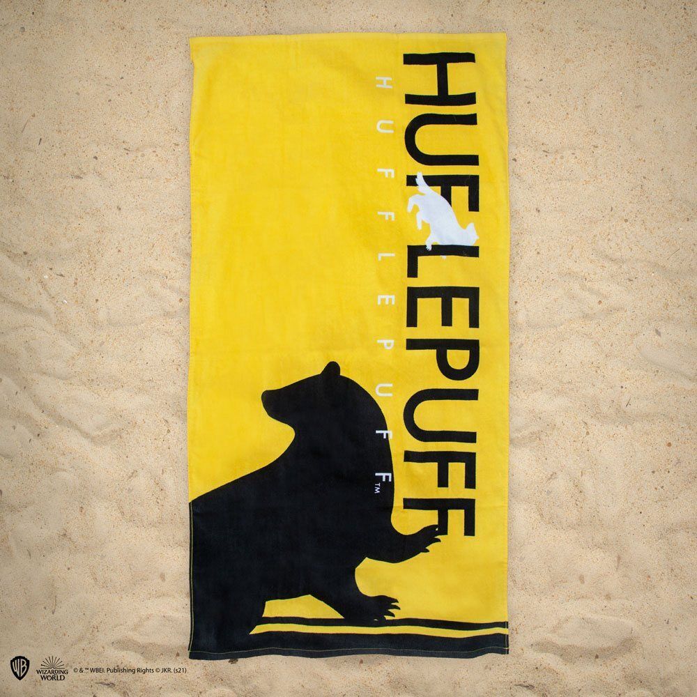 Harry Potter Badetuch Handtuch Hufflepuff/ Hogwarts / Ravenclaw 140x70cm