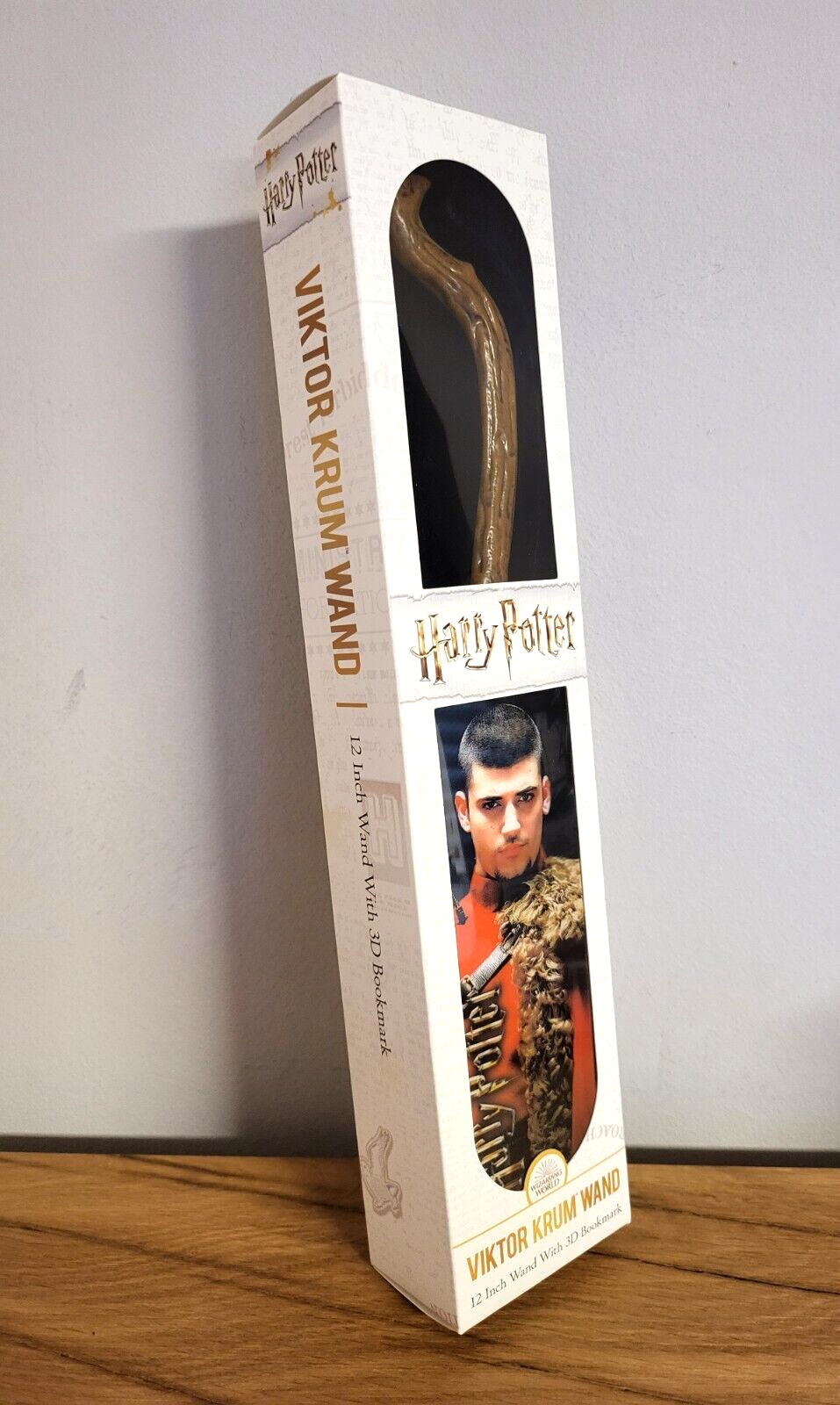 Harry Potter PVC Zauberstab Replik Viktor Krum ca. 30cm Lizenzprodukt
