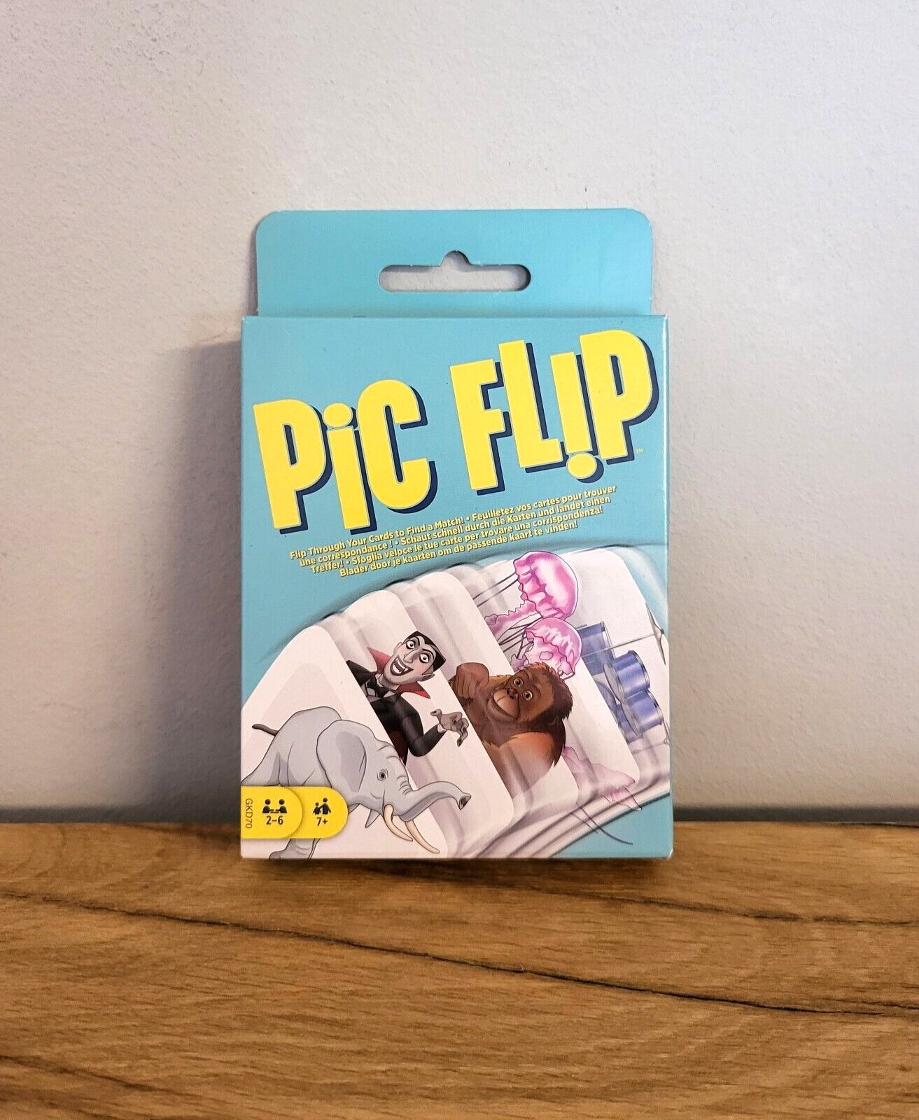 Pic Flip Kartenspiel Mattel Kinder Spielzeug Spiel Brettspiel Memo Spaß NEU