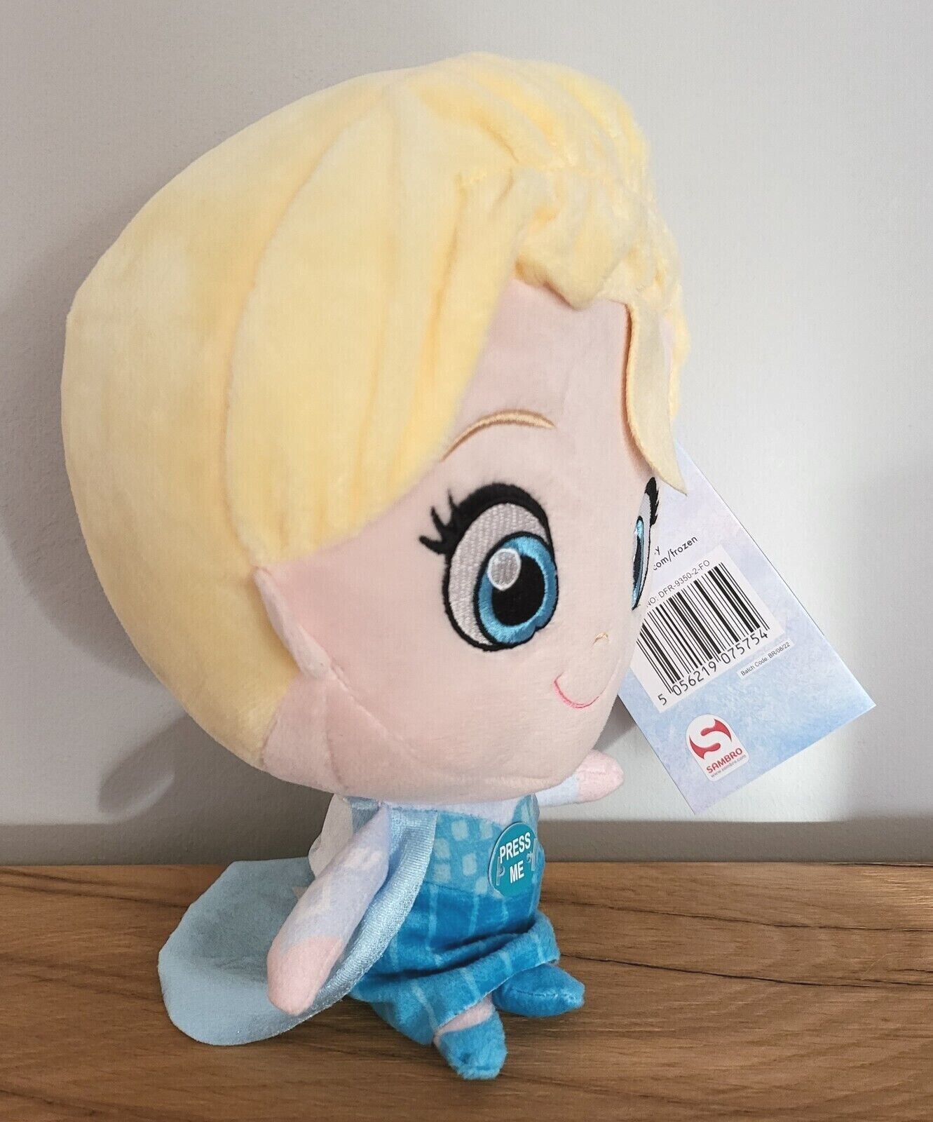 Disney Plüsch Stofftier Kuscheltier Frozen Anna Elsa Olaf mit SOUND 25/29cm sortiert NEU