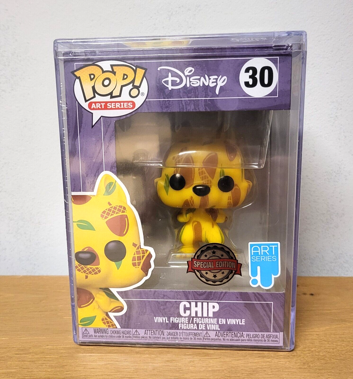POP! Disney Chip Special Edition/Sonderedition Art Series Funko inkl.Hardcase #30 NEU&OVP