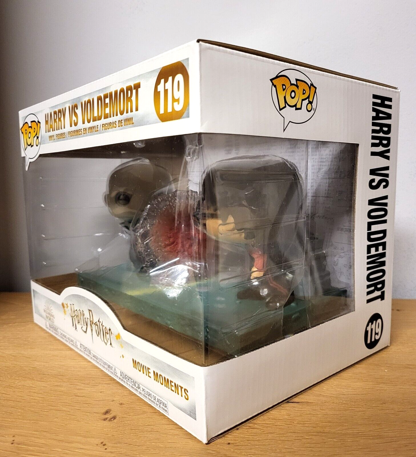 Harry Potter POP Vinyl Figur Harry vs.Voldemort #119 Funko Movie Moments NEU&OVP