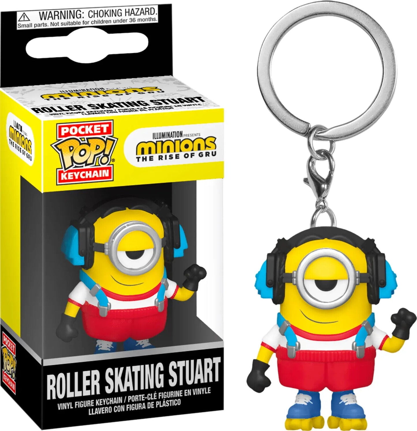 POP! Minions Schlüsselanhänger Ich-Einfach unverbesserlich Keychain 4 fach sortiert NEU & OVP