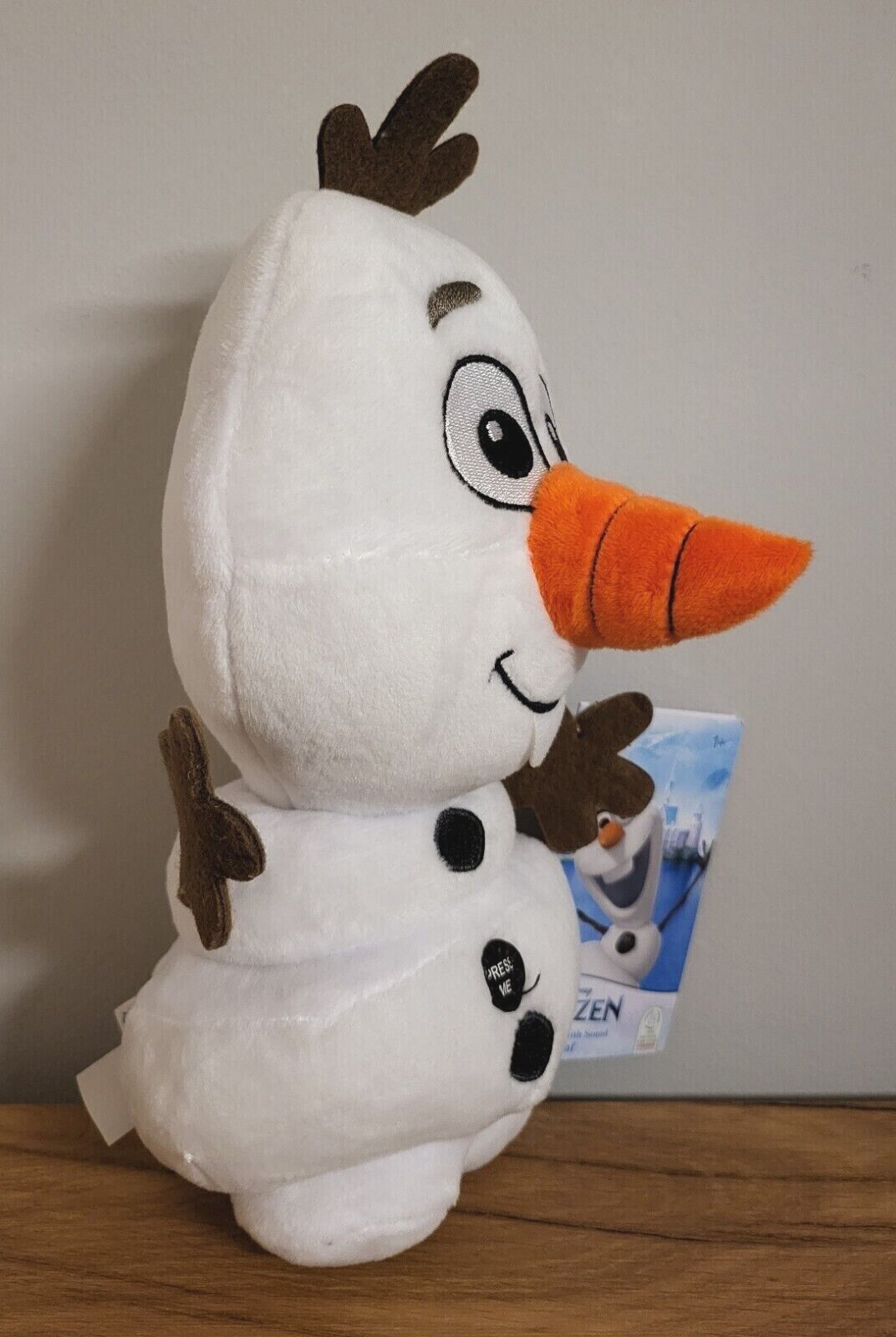 Disney Plüsch Stofftier Kuscheltier Frozen Anna Elsa Olaf mit SOUND 25/29cm sortiert NEU