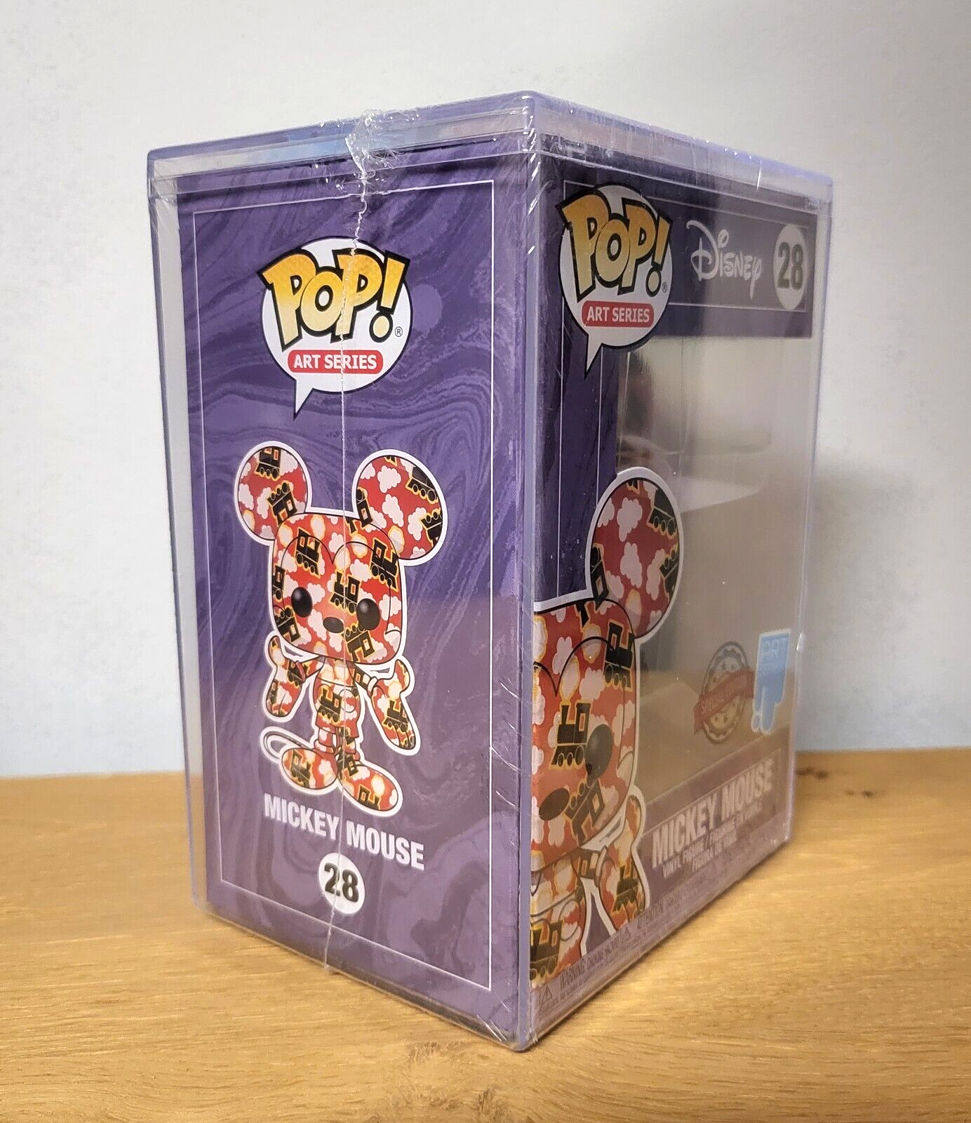 POP! Disney Mickey Mouse #28 - Sonderedition Art Series Funko inkl. Hardcase NEU & OVP