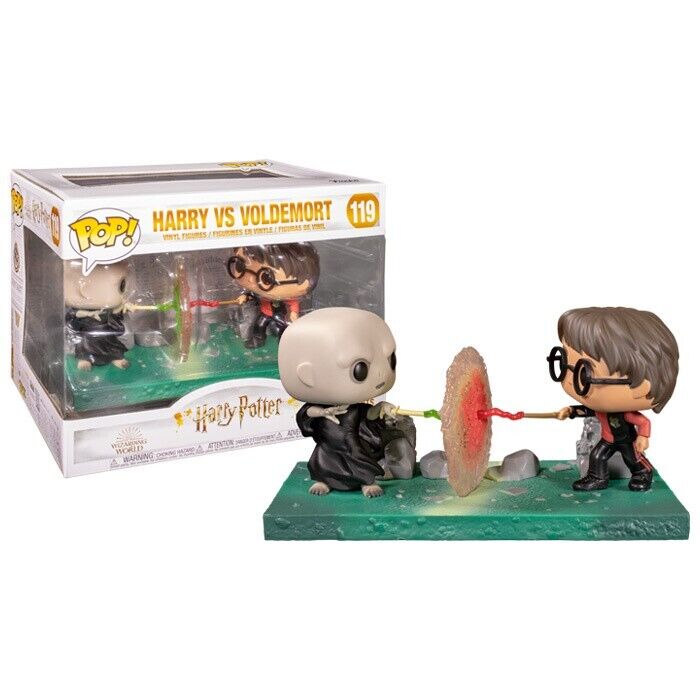 Harry Potter POP Vinyl Figur Harry vs.Voldemort #119 Funko Movie Moments NEU&OVP