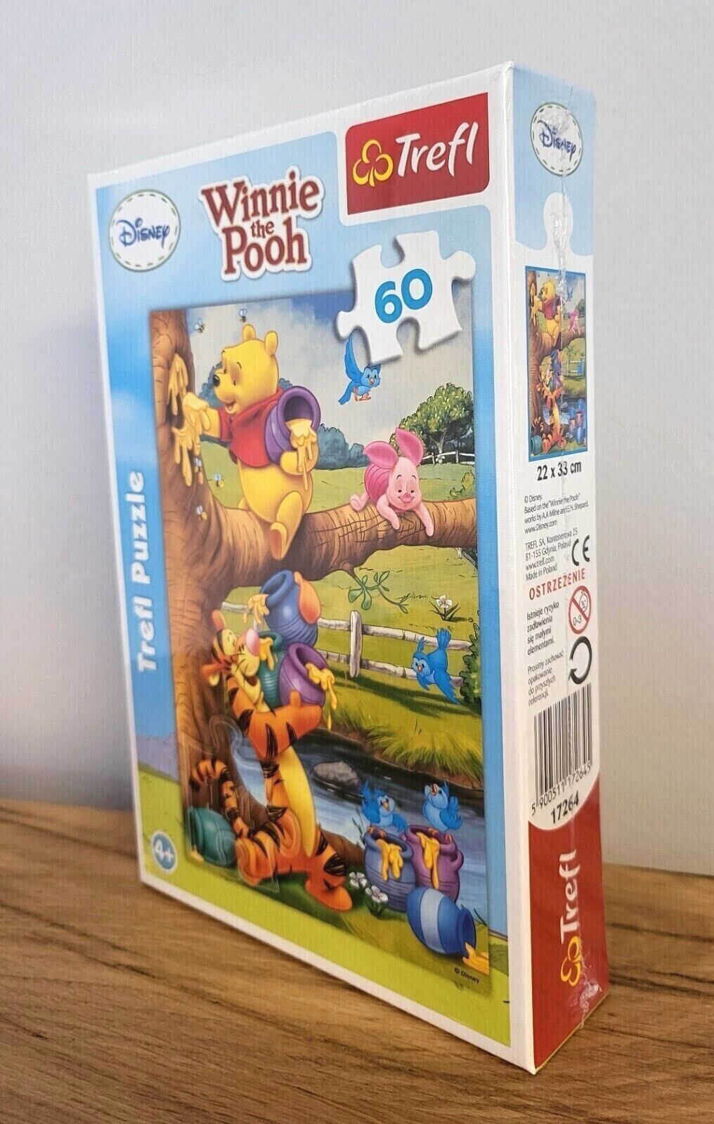 Puzzle Winnie the Pooh/Puuh Disney Trefl Kinder 60 Teile 4+ NEU & OVP