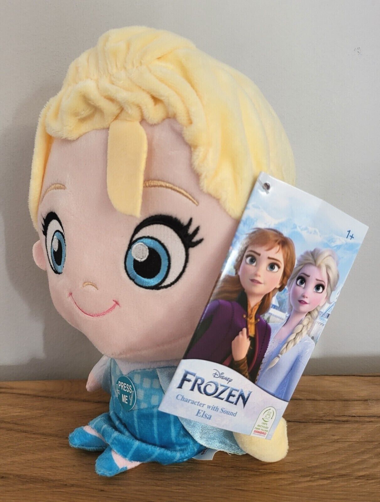 Disney Plüsch Stofftier Kuscheltier Frozen Anna Elsa Olaf mit SOUND 25/29cm sortiert NEU