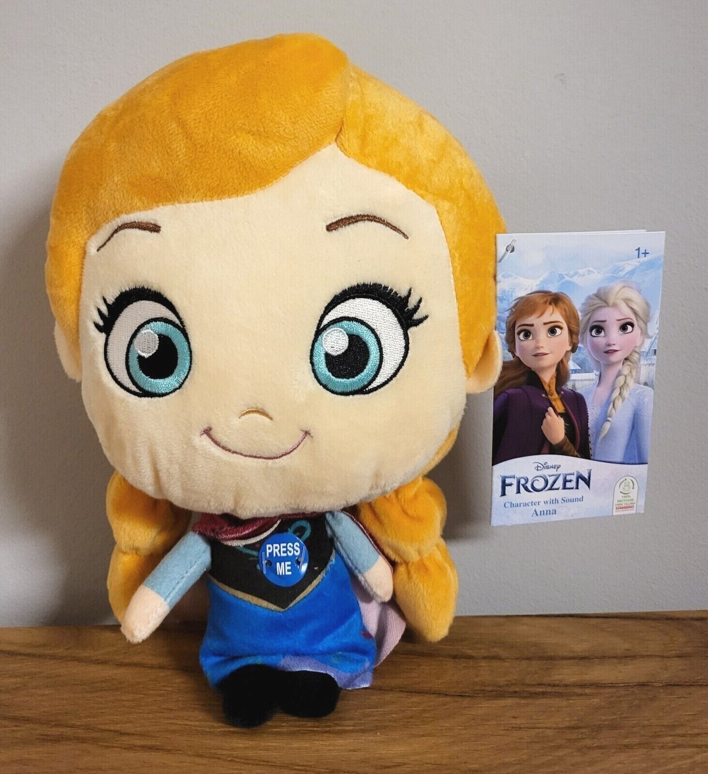 Disney Plüsch Stofftier Kuscheltier Frozen Anna Elsa Olaf mit SOUND 25/29cm sortiert NEU