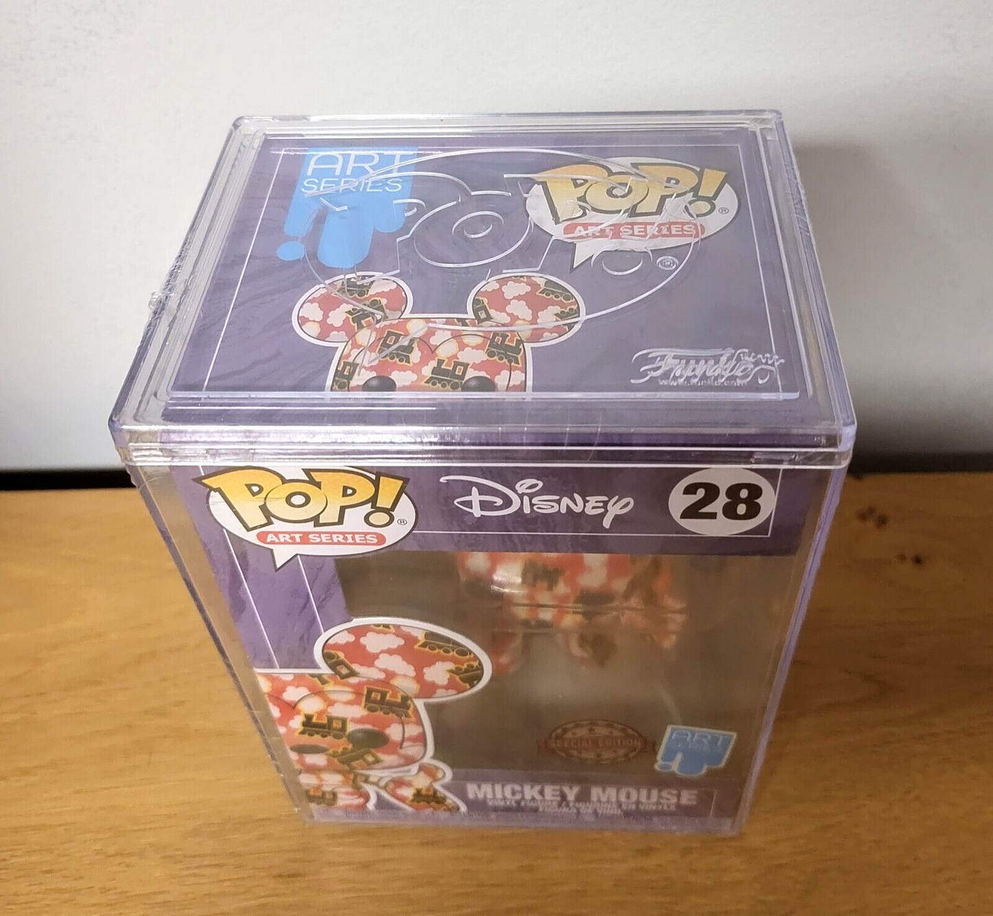 POP! Disney Mickey Mouse #28 - Sonderedition Art Series Funko inkl. Hardcase NEU & OVP