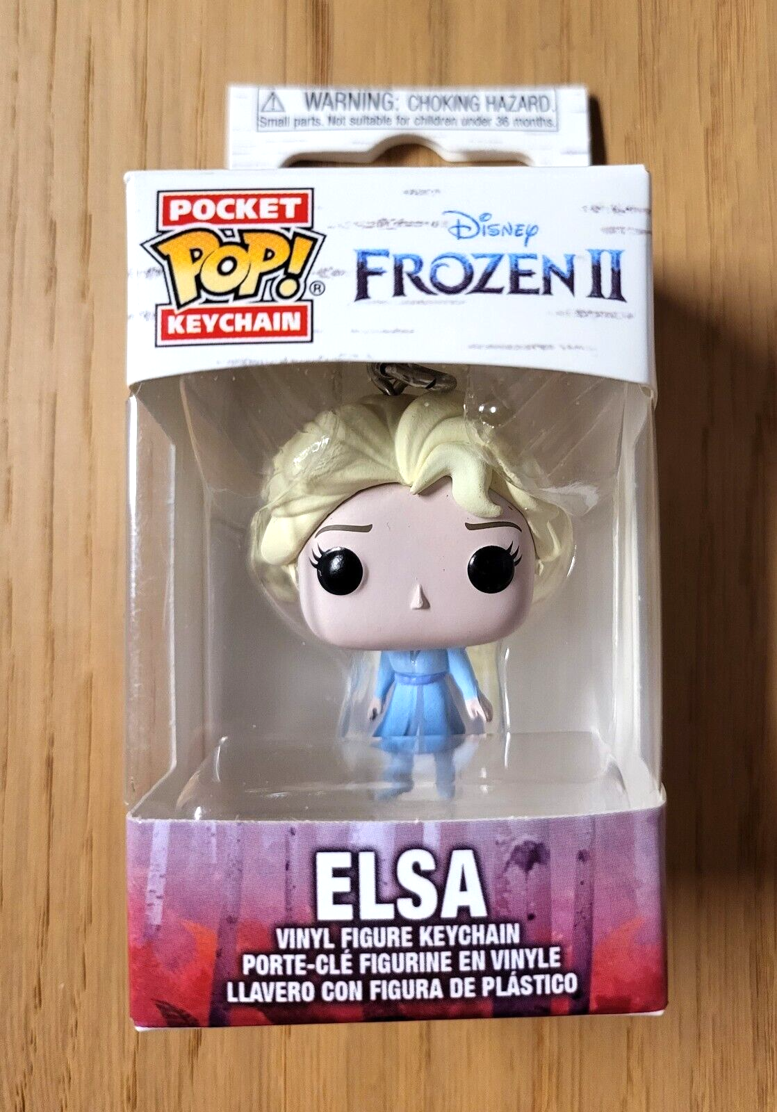 POP! Disney Frozen II Elsa Schlüsselanhänger/Keychain Pocket Vinyl Figur NEU&OVP