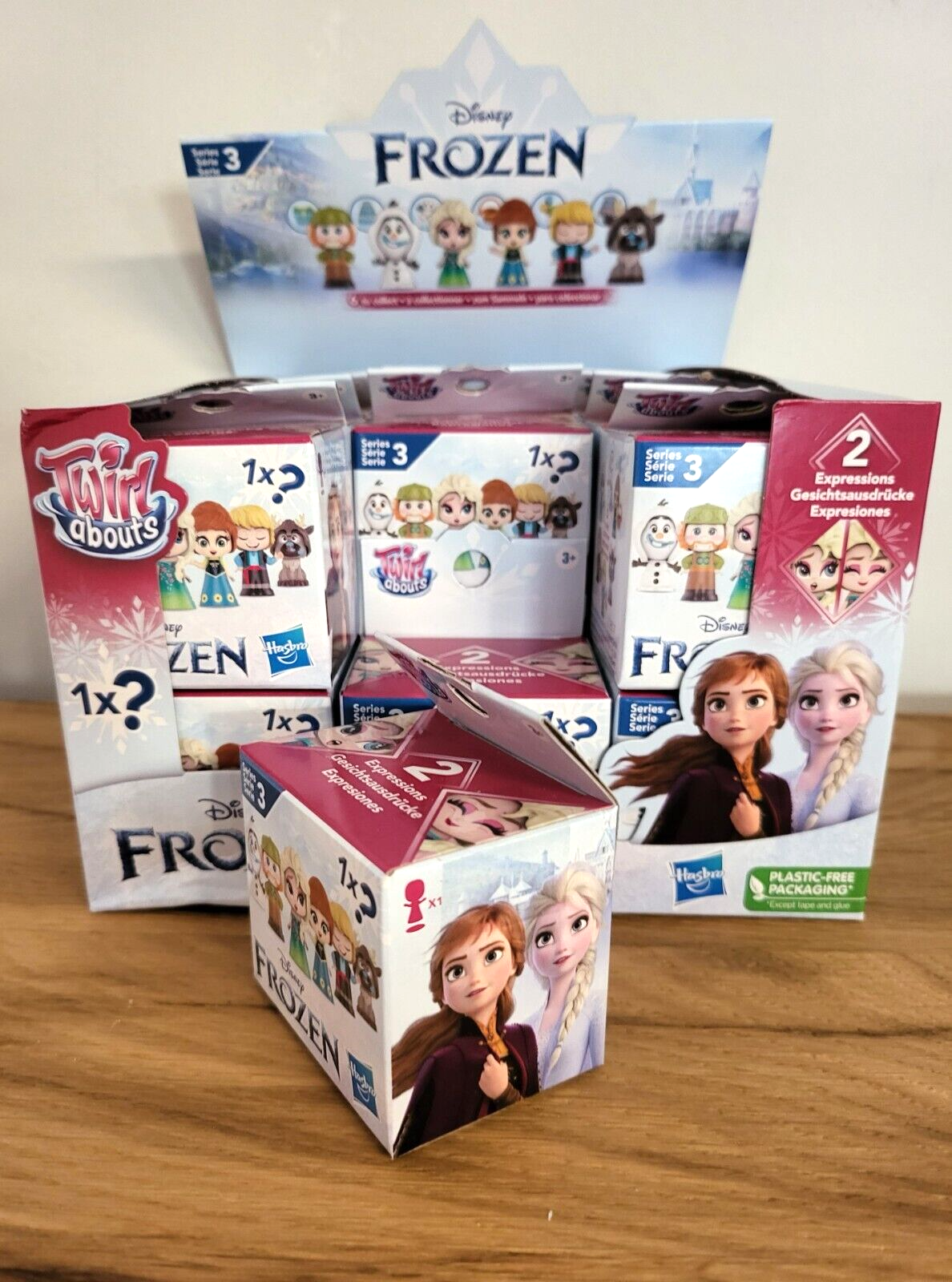 Disney Frozen Twirl About Figur Kinder Blindbag Sammelfigur Elsa Anna Olaf NEU