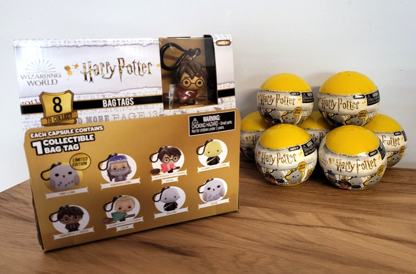 Harry Potter Collectibles Schlüsselanhänger Bagclip Sammelfigur Kapsel Limited Edition