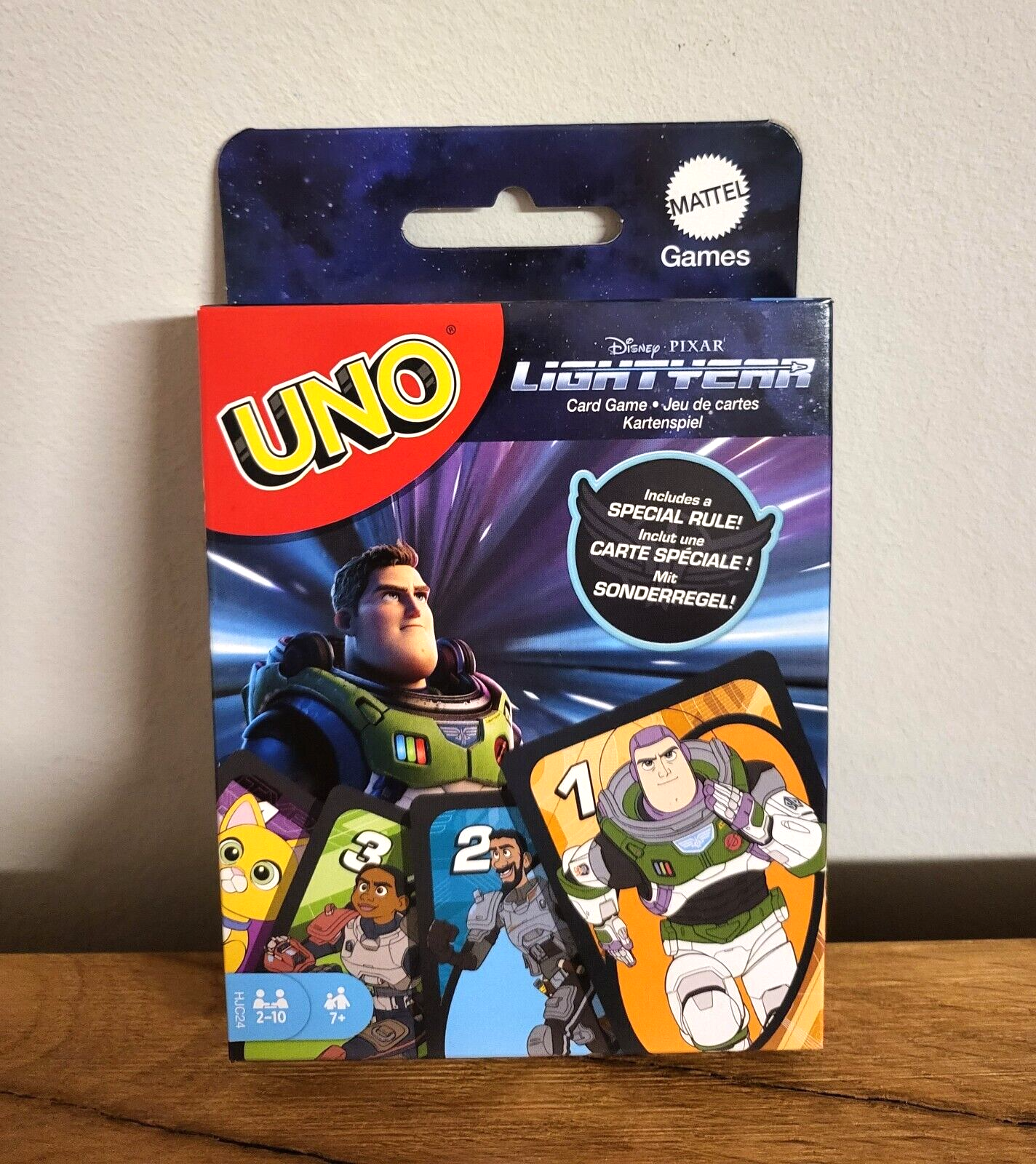 Uno Disney Buzz Lightyear Kinder Kartenspiel mit Sonderregel Toy