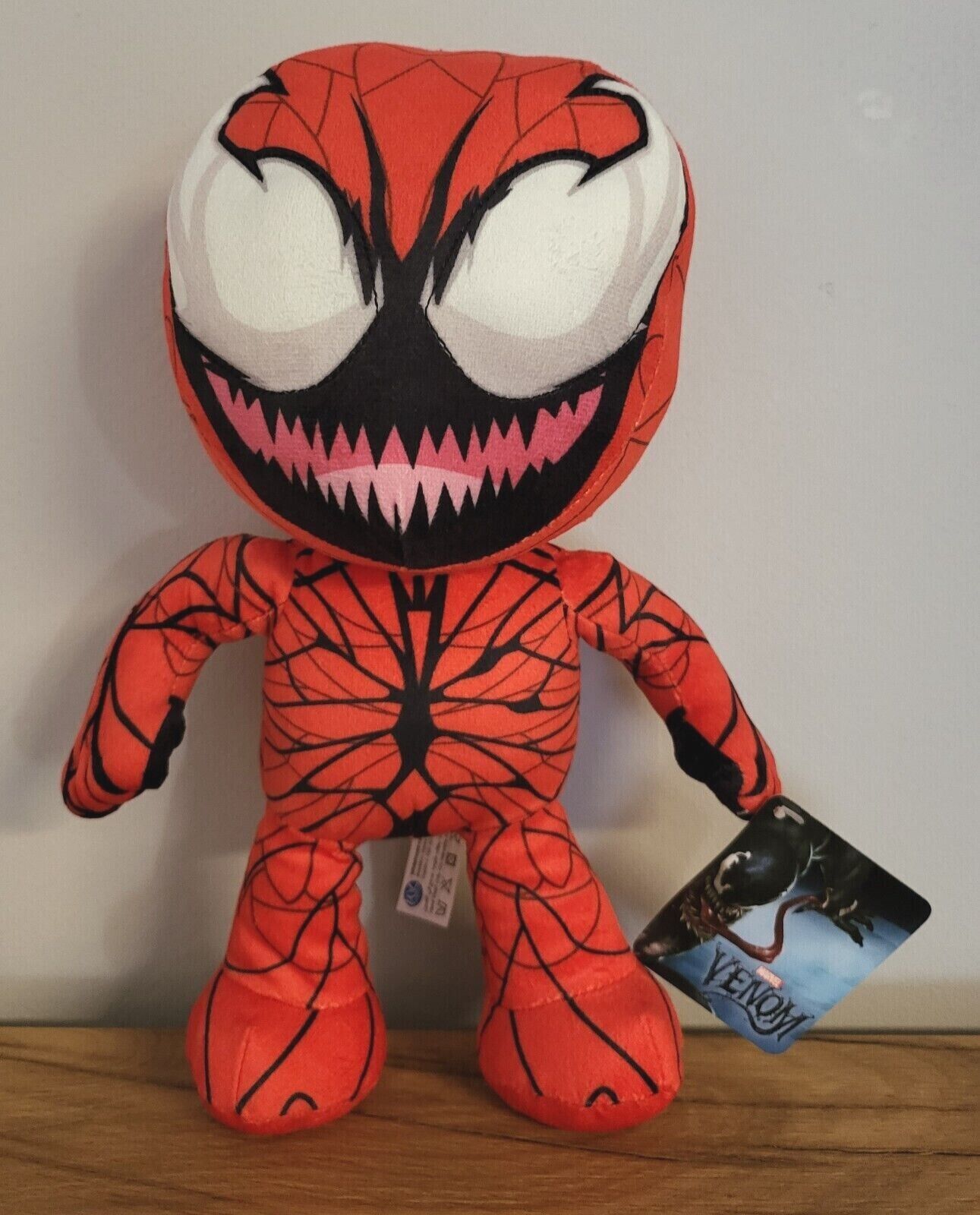 Disney Plüsch Stofftier Kuscheltier Marvel Venom, Carnage, Spiderman 30 cm Spielzeug Kinder NEU