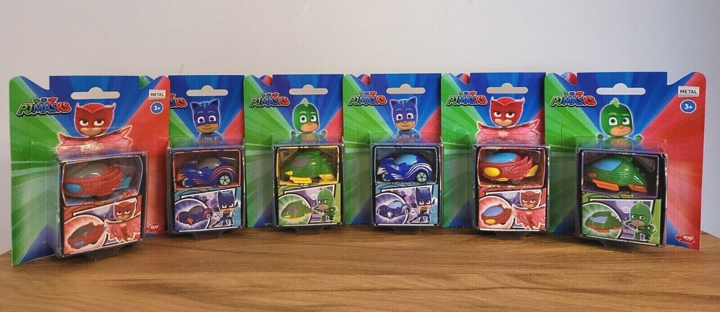 Pj Masks Spielzeug Autos Dickie Kinder Racer Geschenkbox Cat boy / Owlette / Gekko