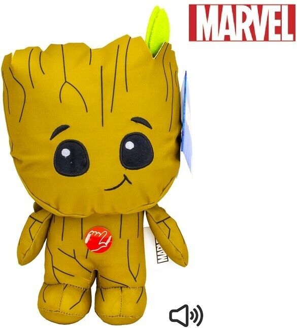 Plüschtier Stofftier Groot Guardians Galaxy Marvel Kuschel ca.27cm mit SOUND NEU
