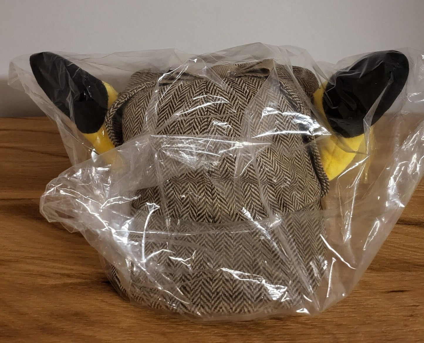 Pokemon Pikachu Meisterdetektiv Hut Mütze Cap Kappe mit Ohren ca.31x23x15 cm NEU & OVP