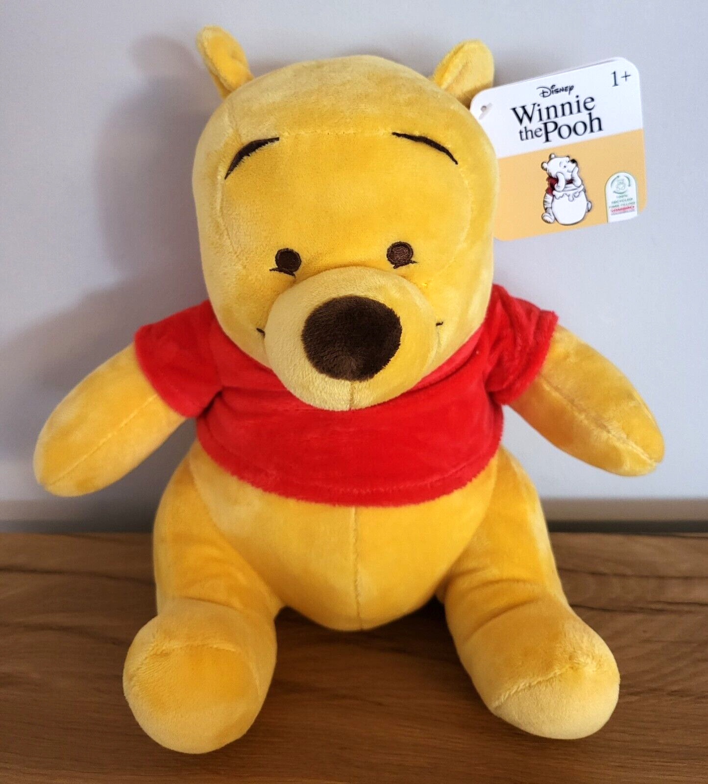 Disney Plüsch Stofftier Kuscheltier Plüschfigur Winnie Puuh Pooh mit Sound NEU